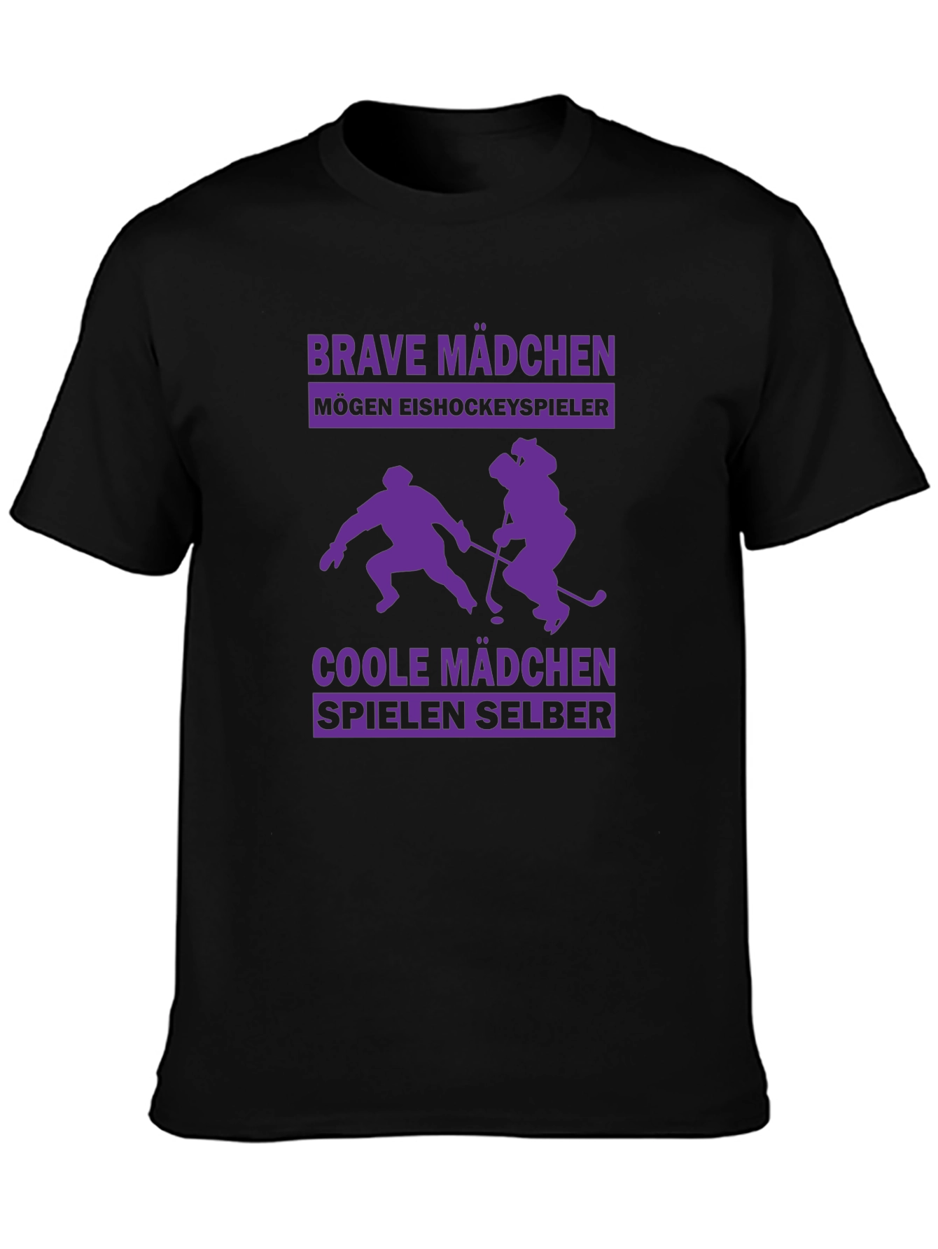 Brave Mädchen Hockey T-Shirt