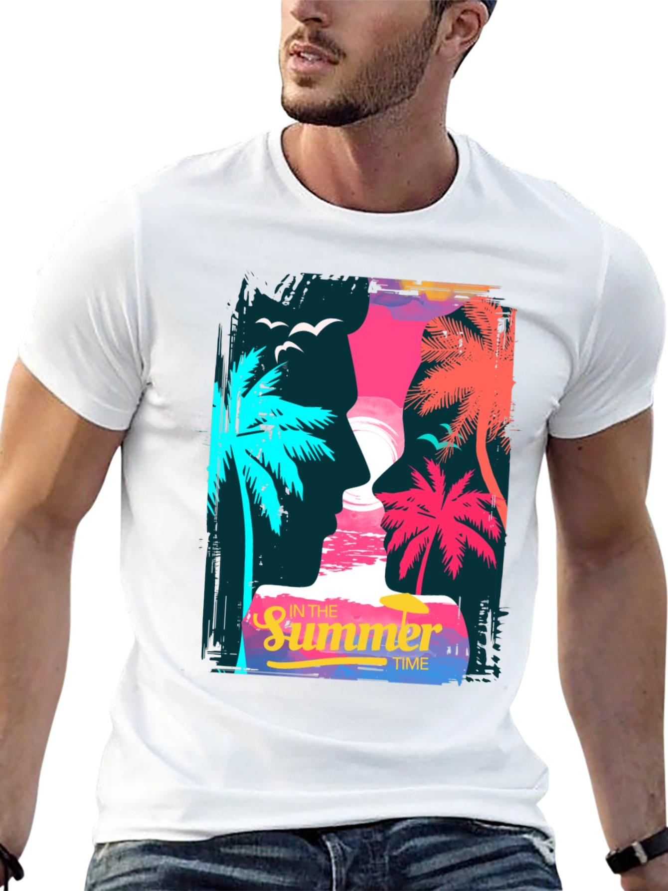 Summer Time Graphic T-Shirt
