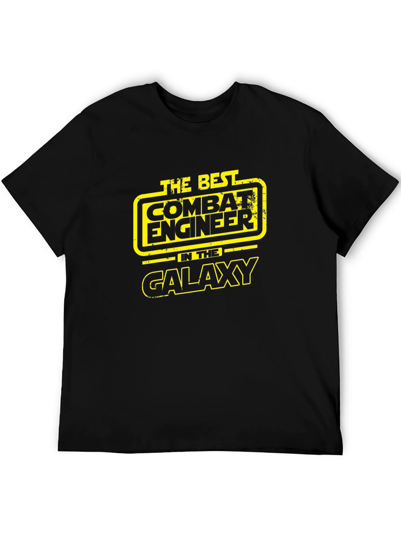 Combat Engineer Galaxy T-Shirt - Black