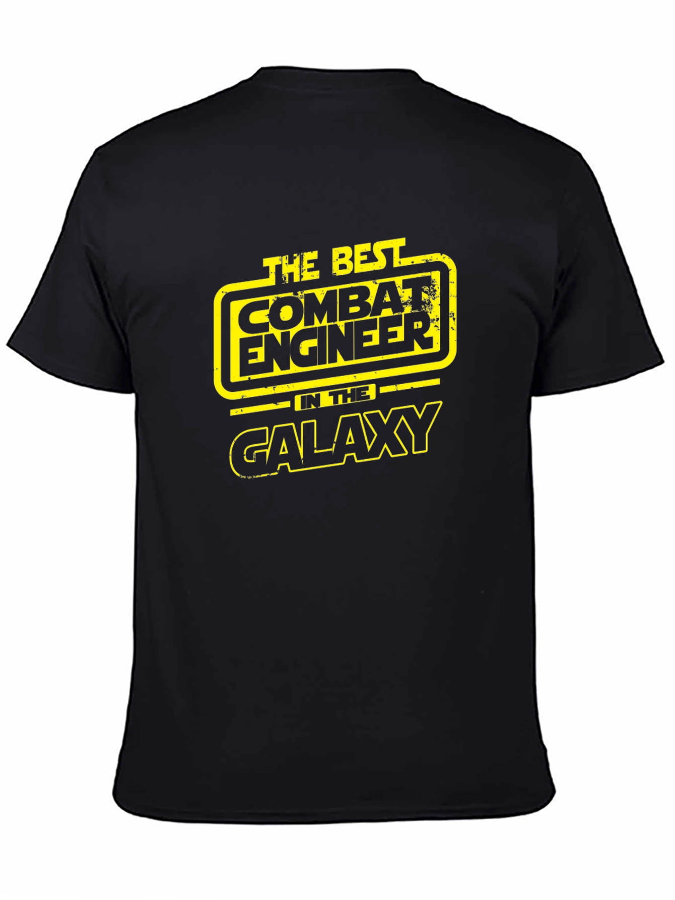 Combat Engineer Galaxy T-Shirt - Black