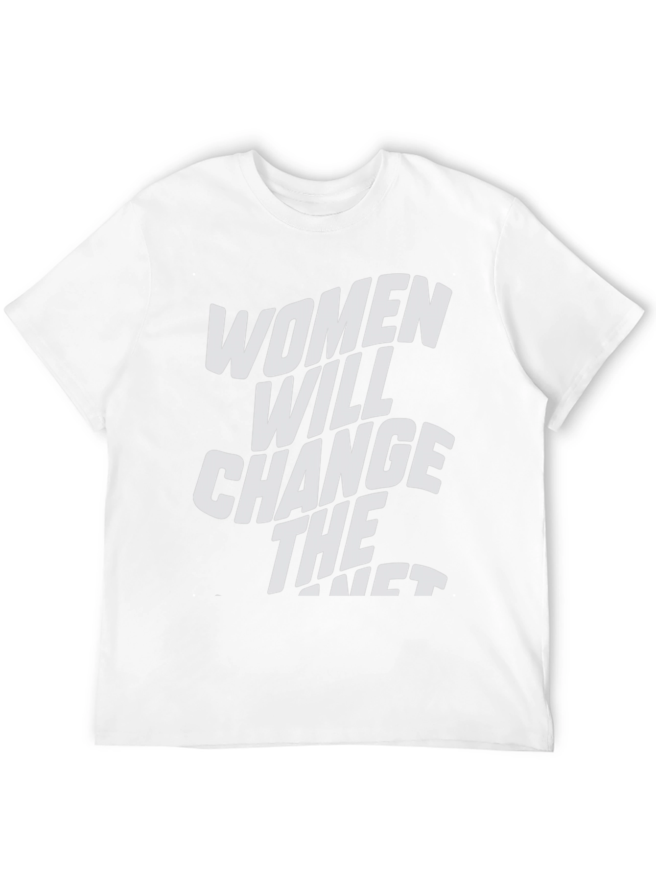Women Will Change the Planet Black T-Shirt