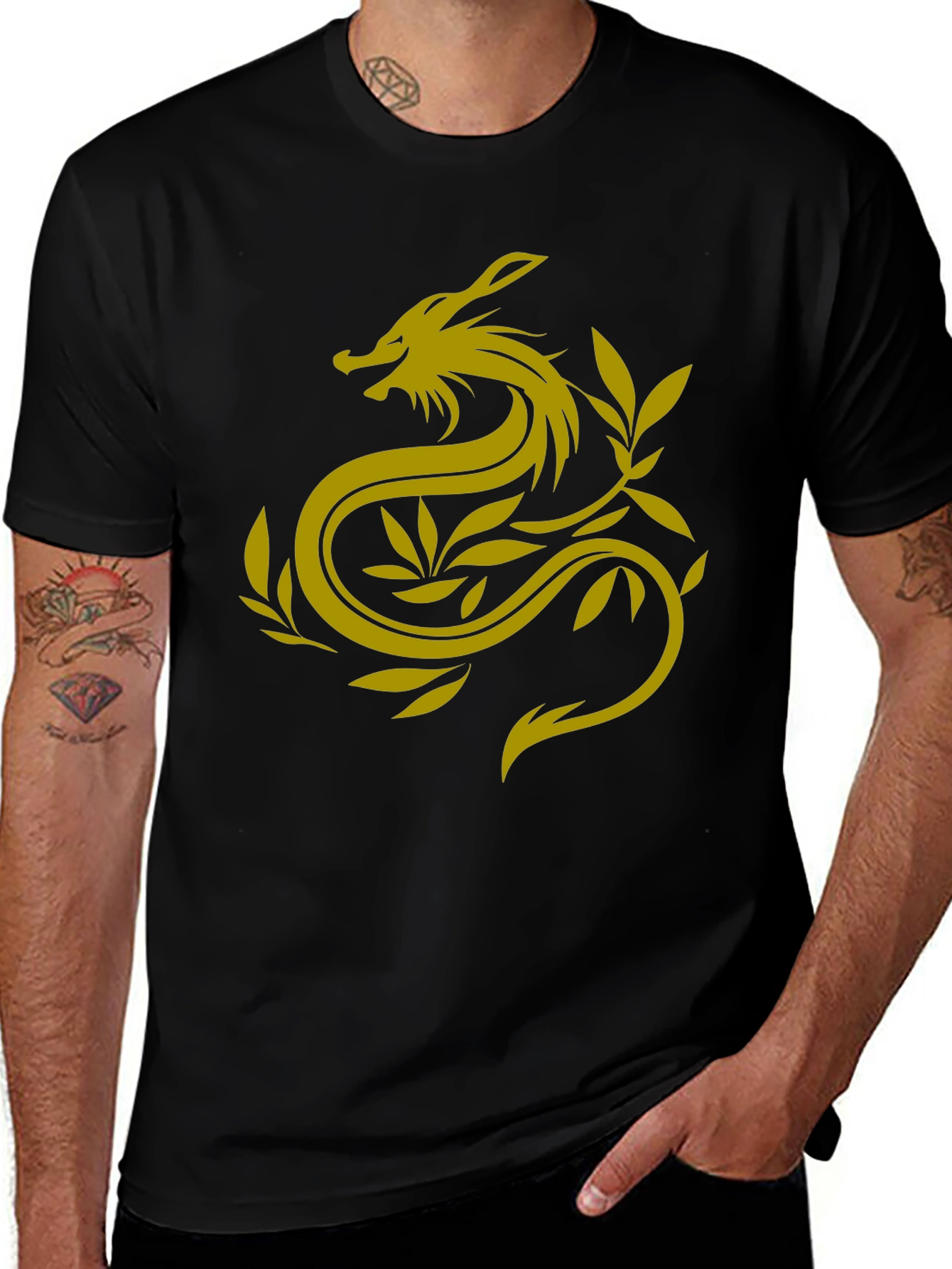Dragon Graphic Tee - Stylish & Unique