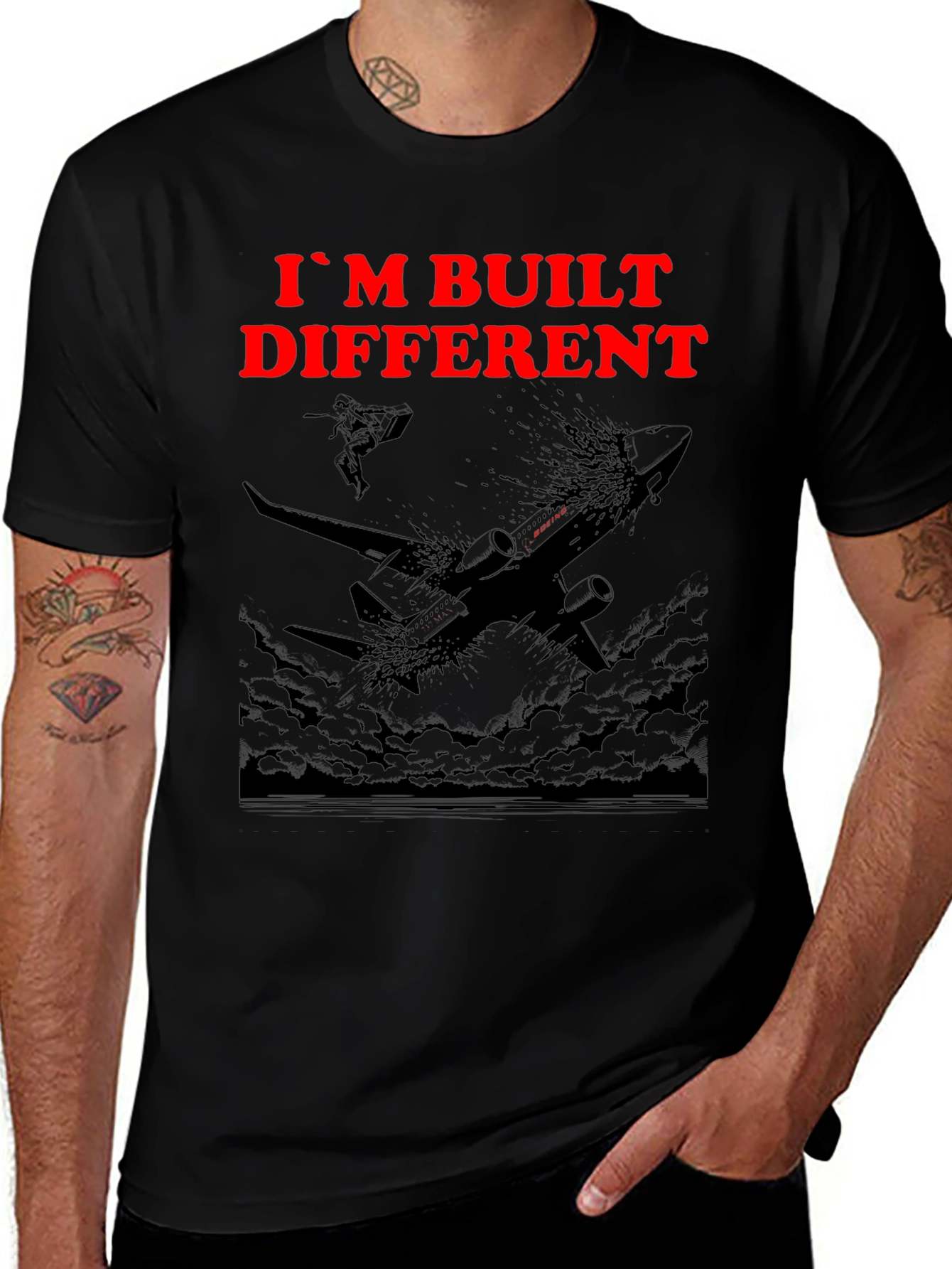 Im Built Different Graphic T-Shirt