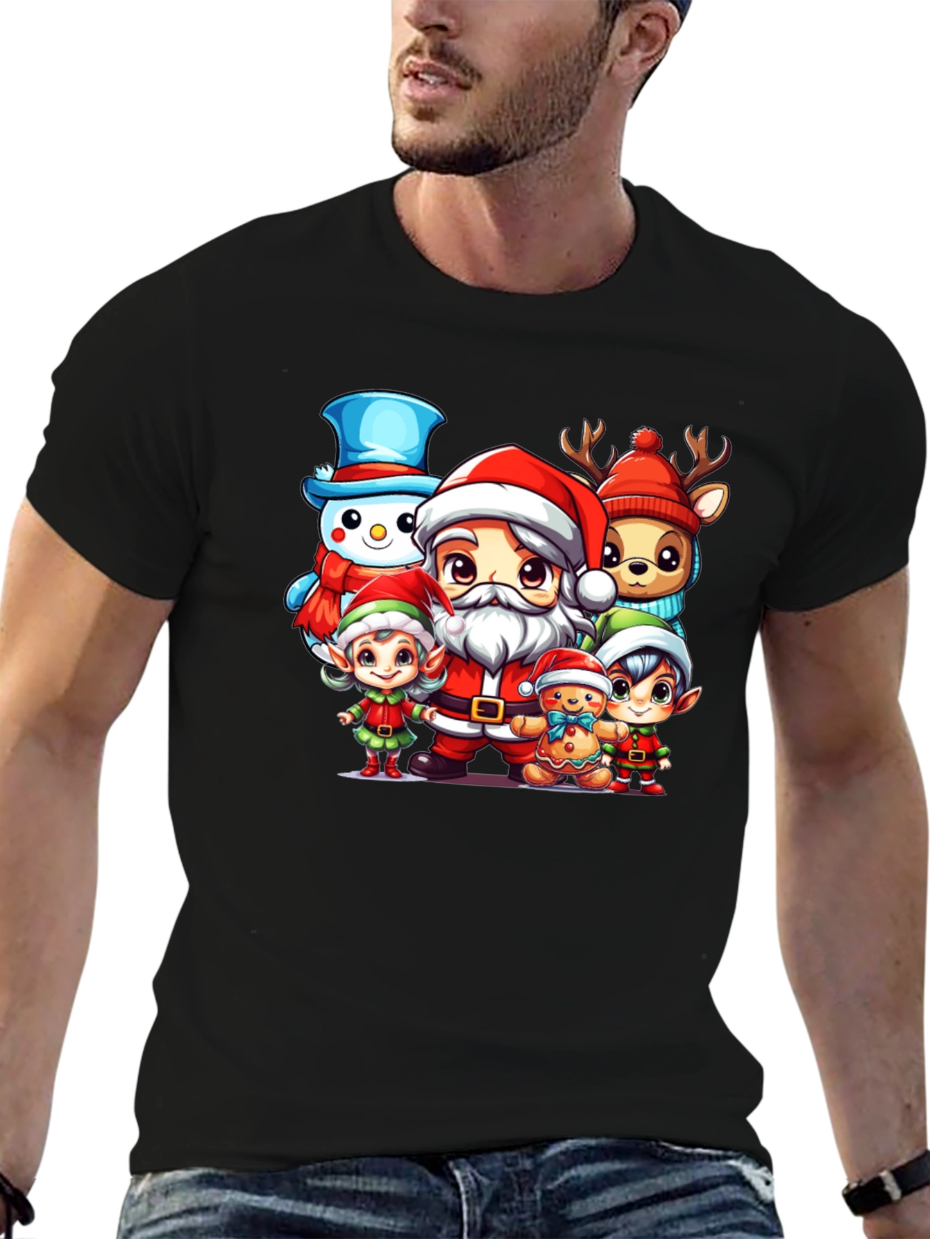 Festive Christmas Character T-Shirt