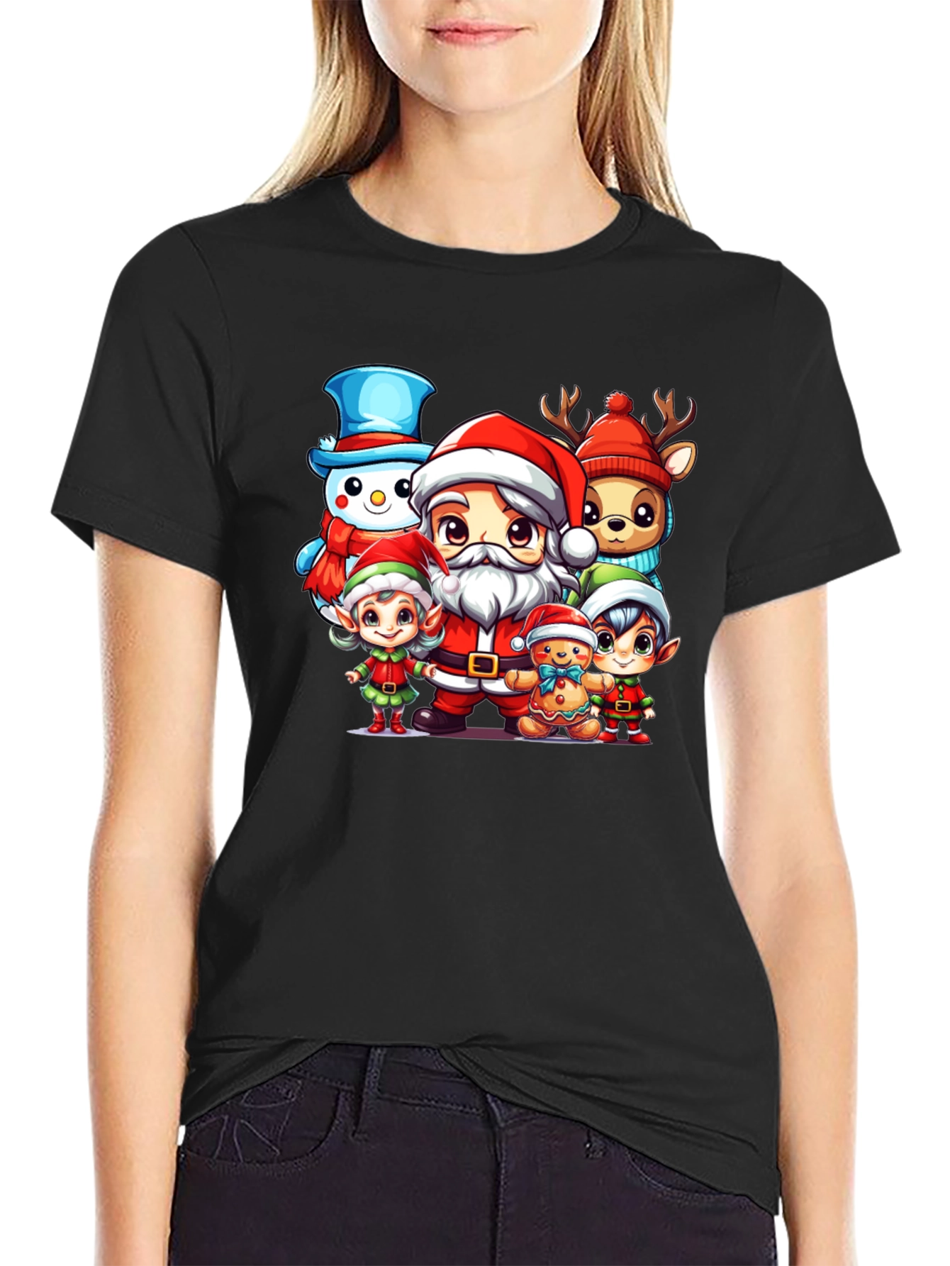 Festive Christmas Character T-Shirt