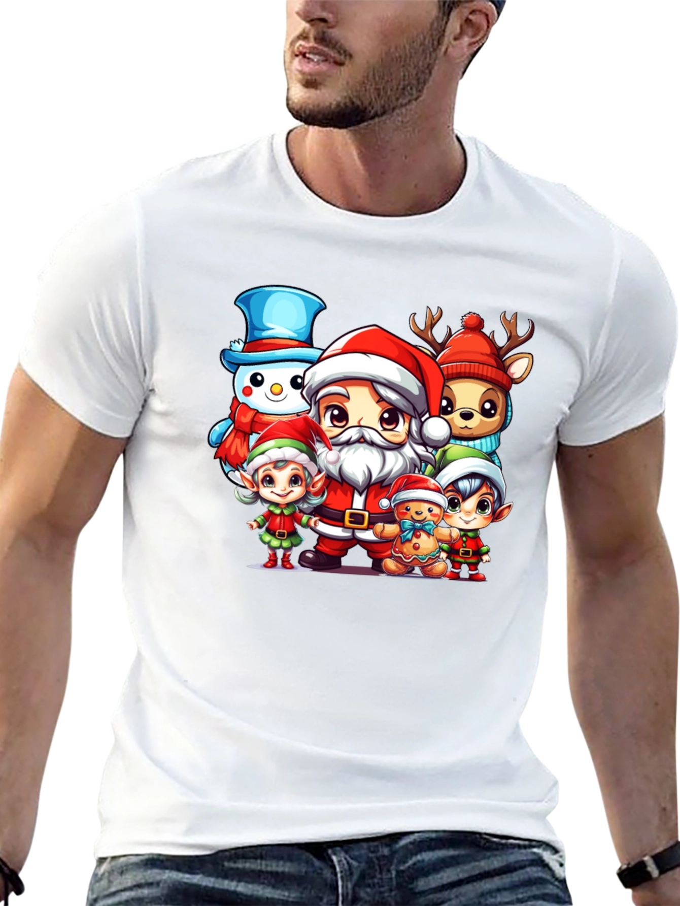 Festive Christmas Character T-Shirt