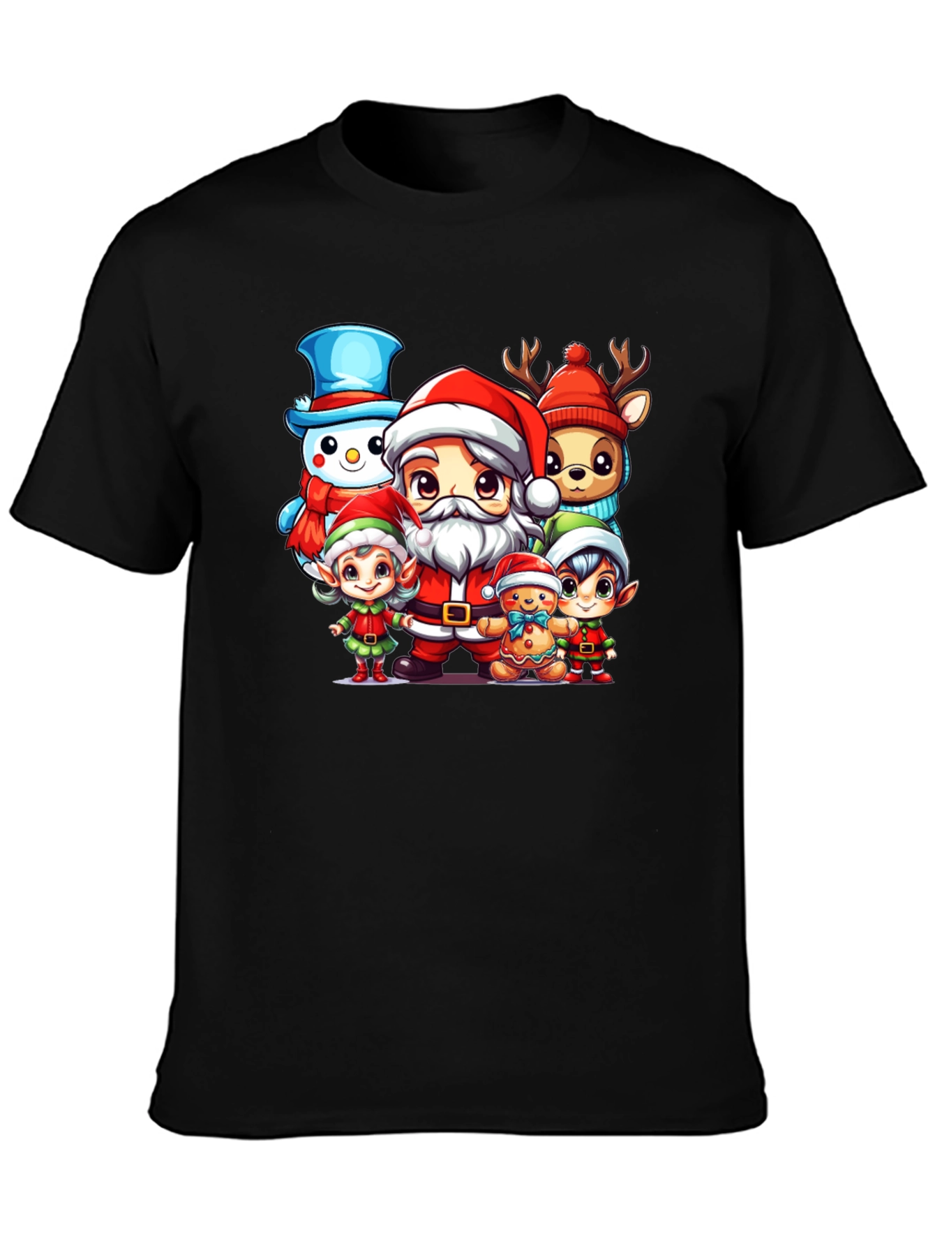 Festive Christmas Character T-Shirt