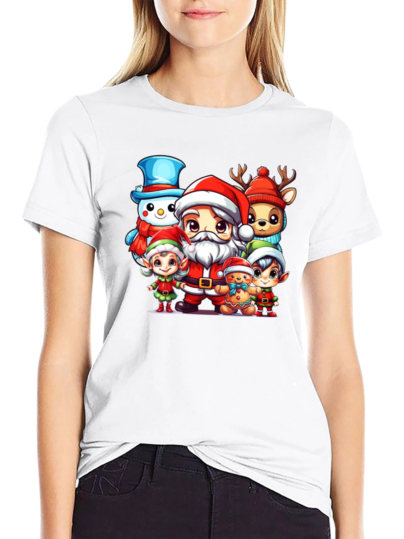 Festive Christmas Character T-Shirt