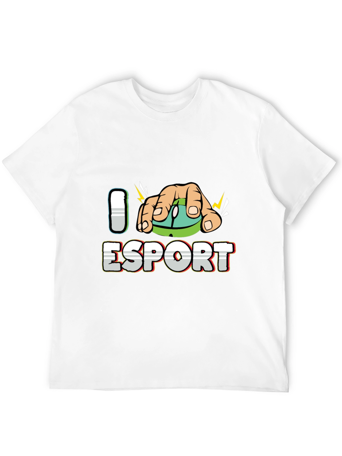 I Love eSport Black T-Shirt
