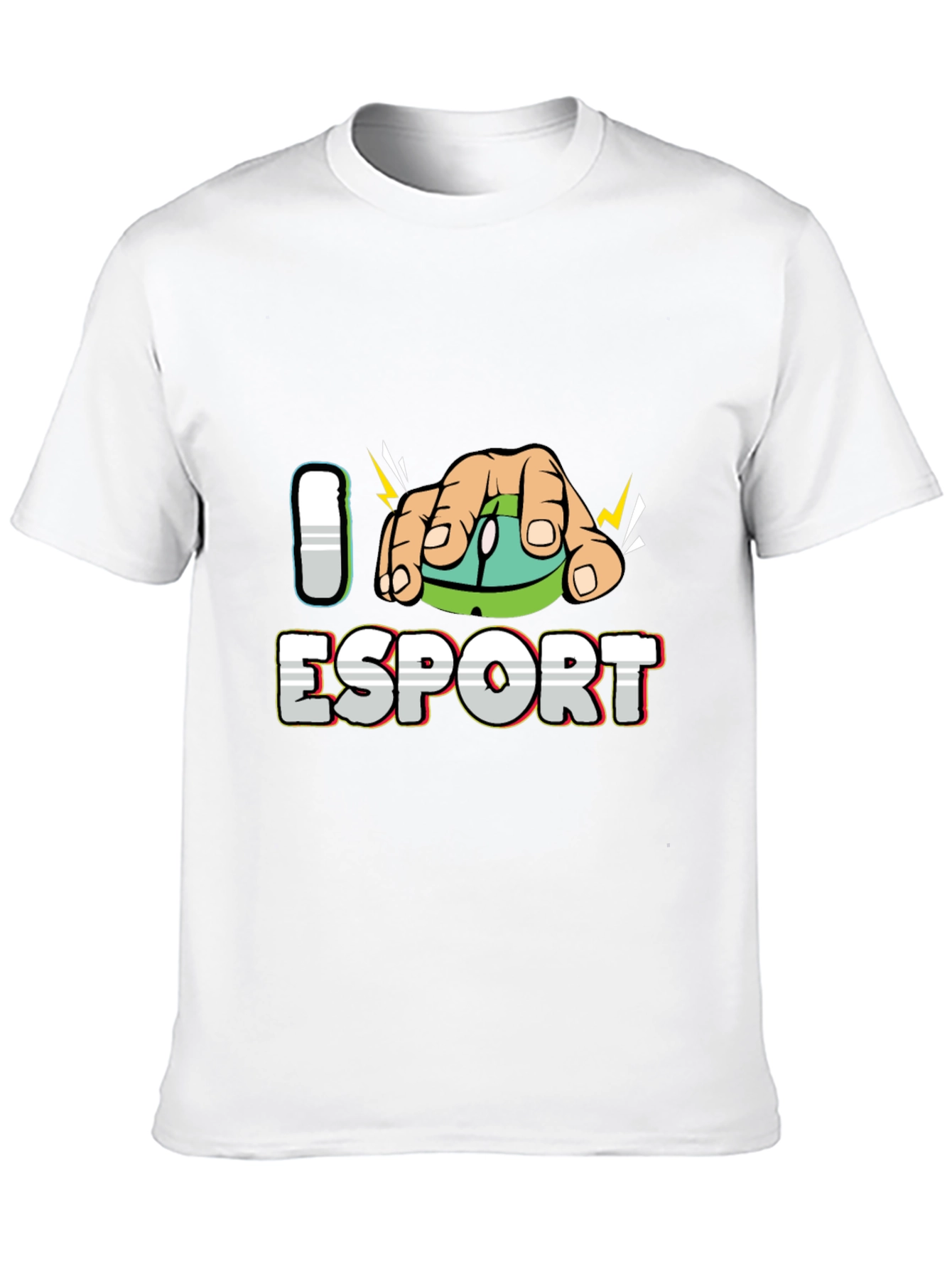 I Love eSport Black T-Shirt