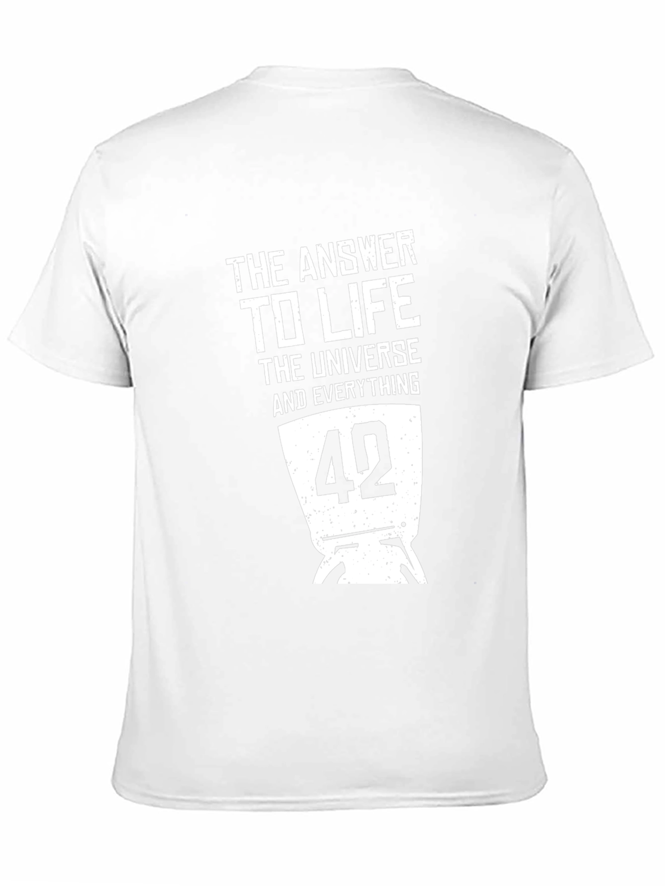 The Answer to Life T-Shirt - 42 Hitchhikers Guide