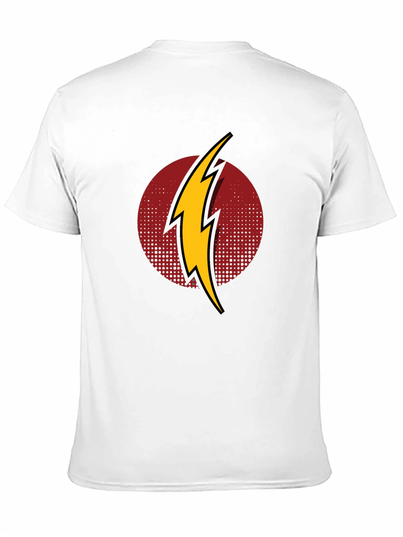 Flash Logo Mens Black T-Shirt