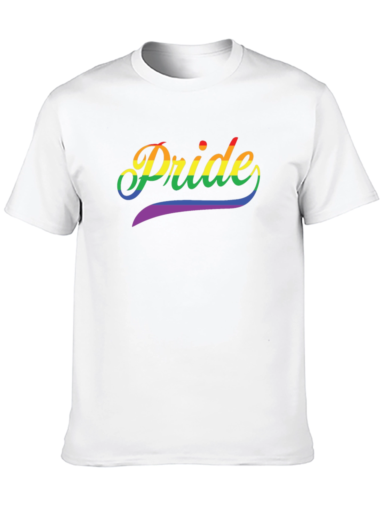 Pride Rainbow Graphic T-Shirt LGBTQ+ Pride Month Tee