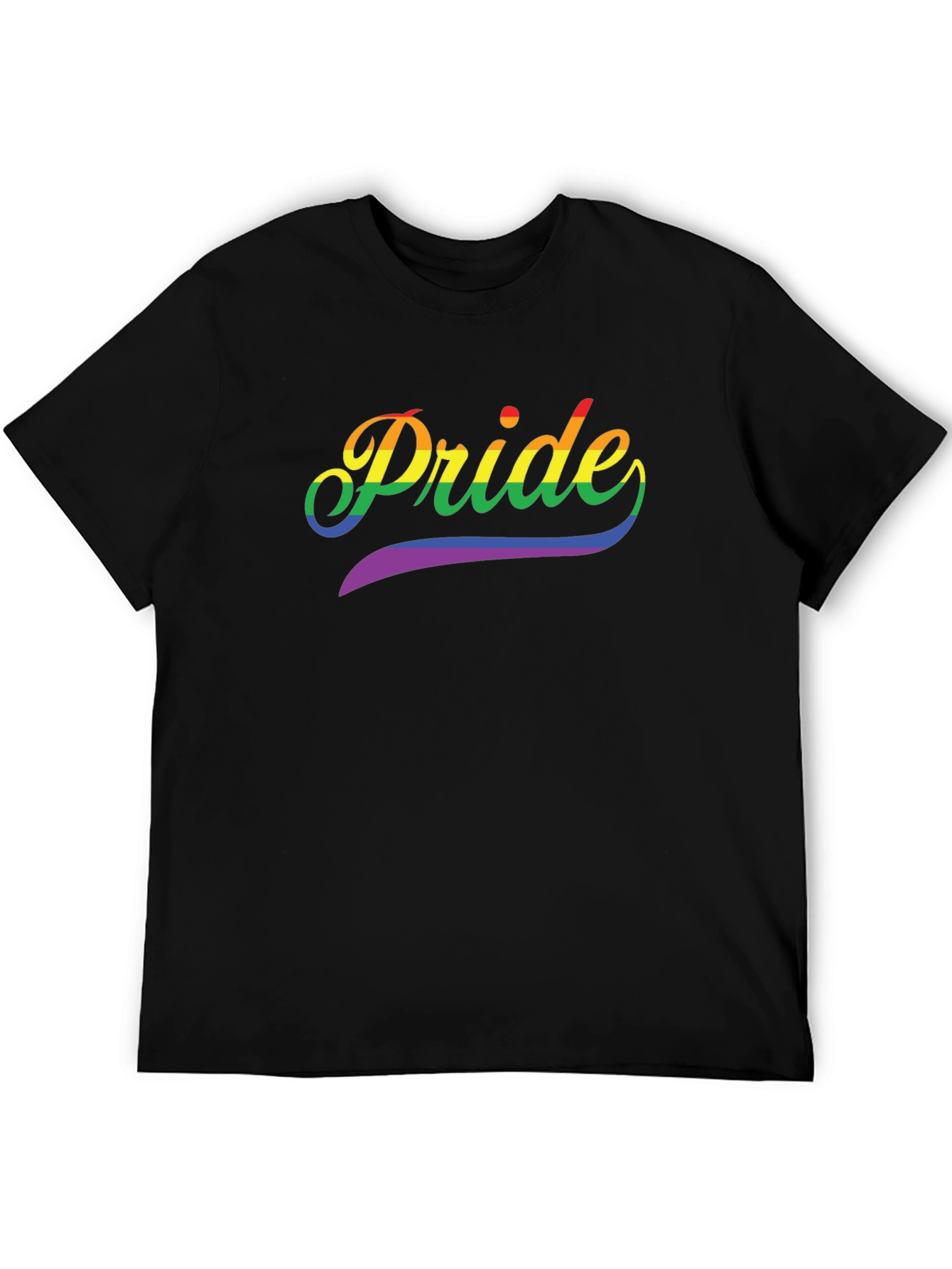 Pride Rainbow Graphic T-Shirt LGBTQ+ Pride Month Tee