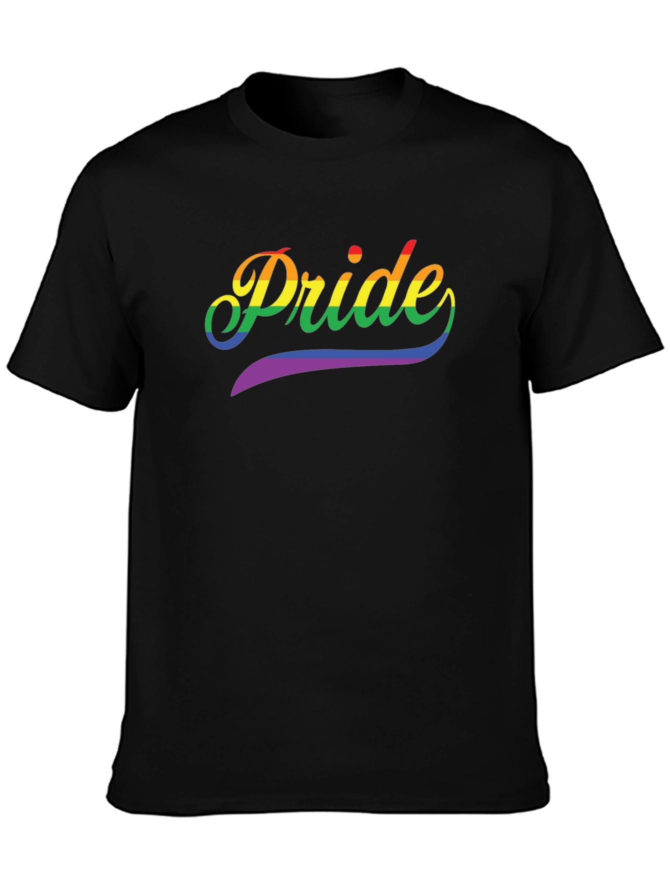 Pride Rainbow Graphic T-Shirt LGBTQ+ Pride Month Tee