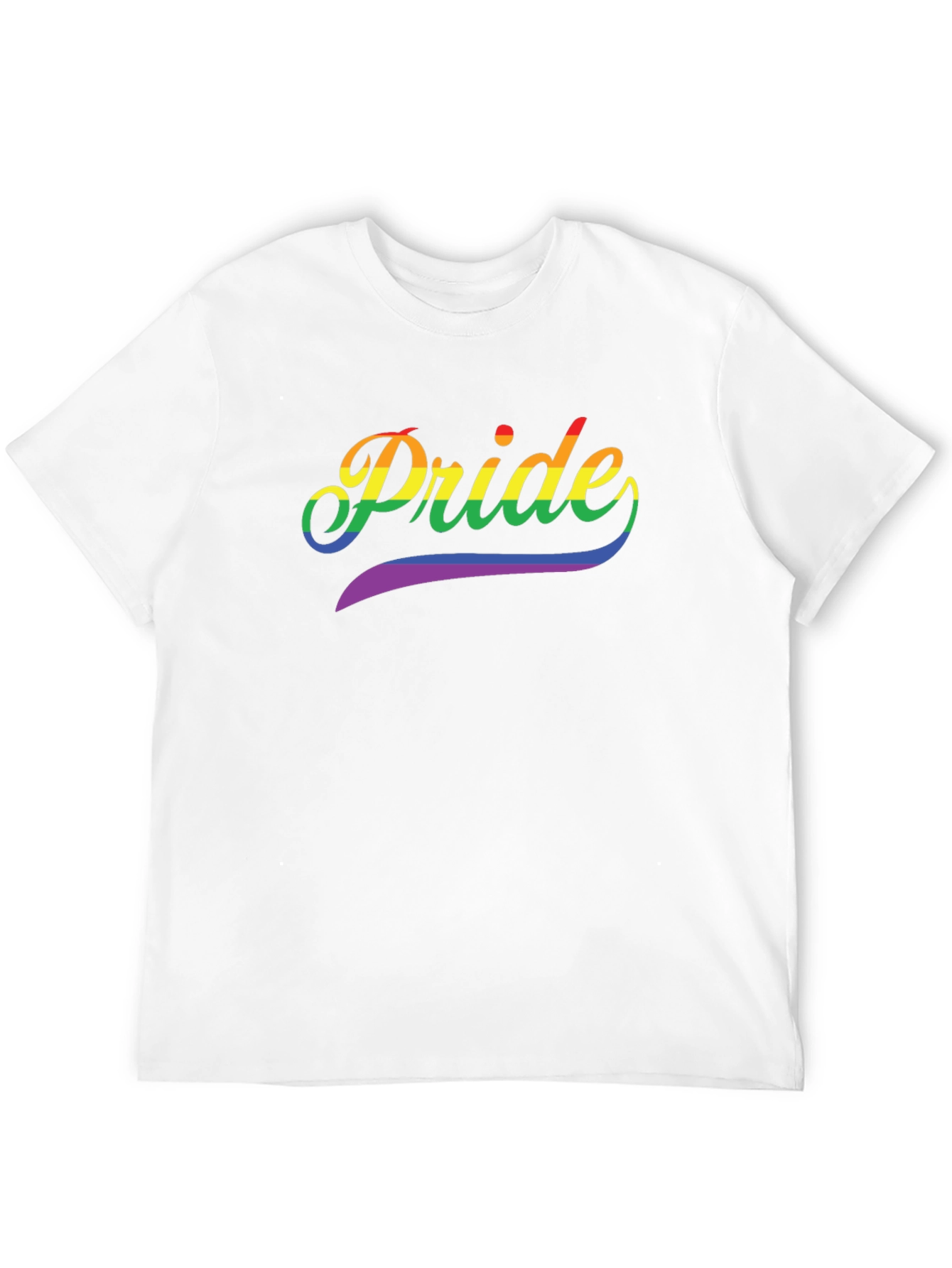Pride Rainbow Graphic T-Shirt LGBTQ+ Pride Month Tee