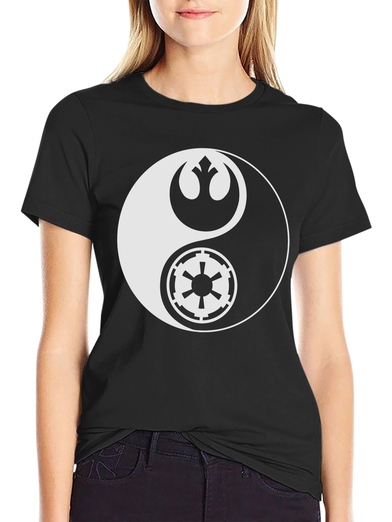 Star Wars Yin Yang T-Shirt - Rebel & Empire