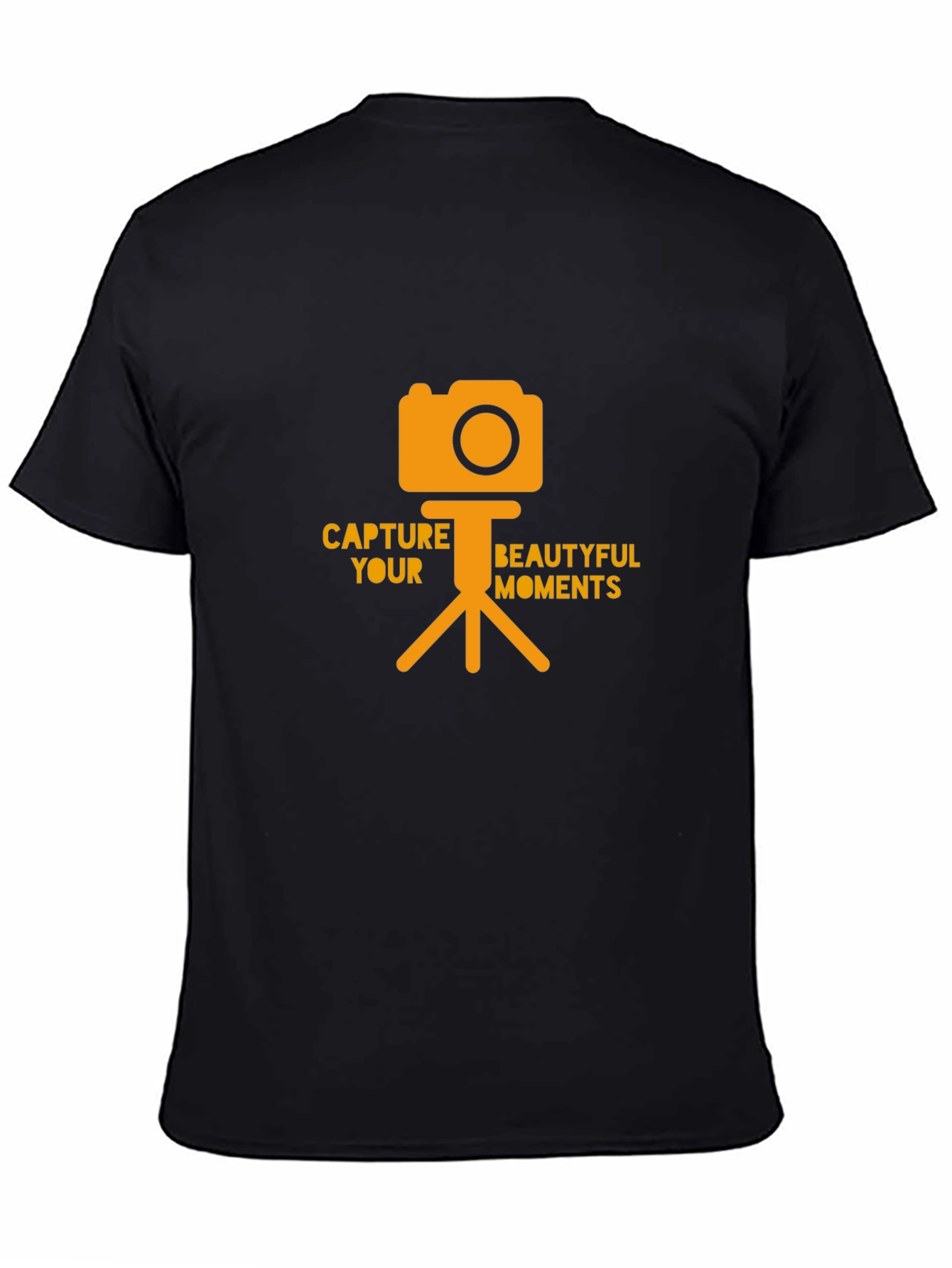 Capture Beautiful Moments Black T-Shirt