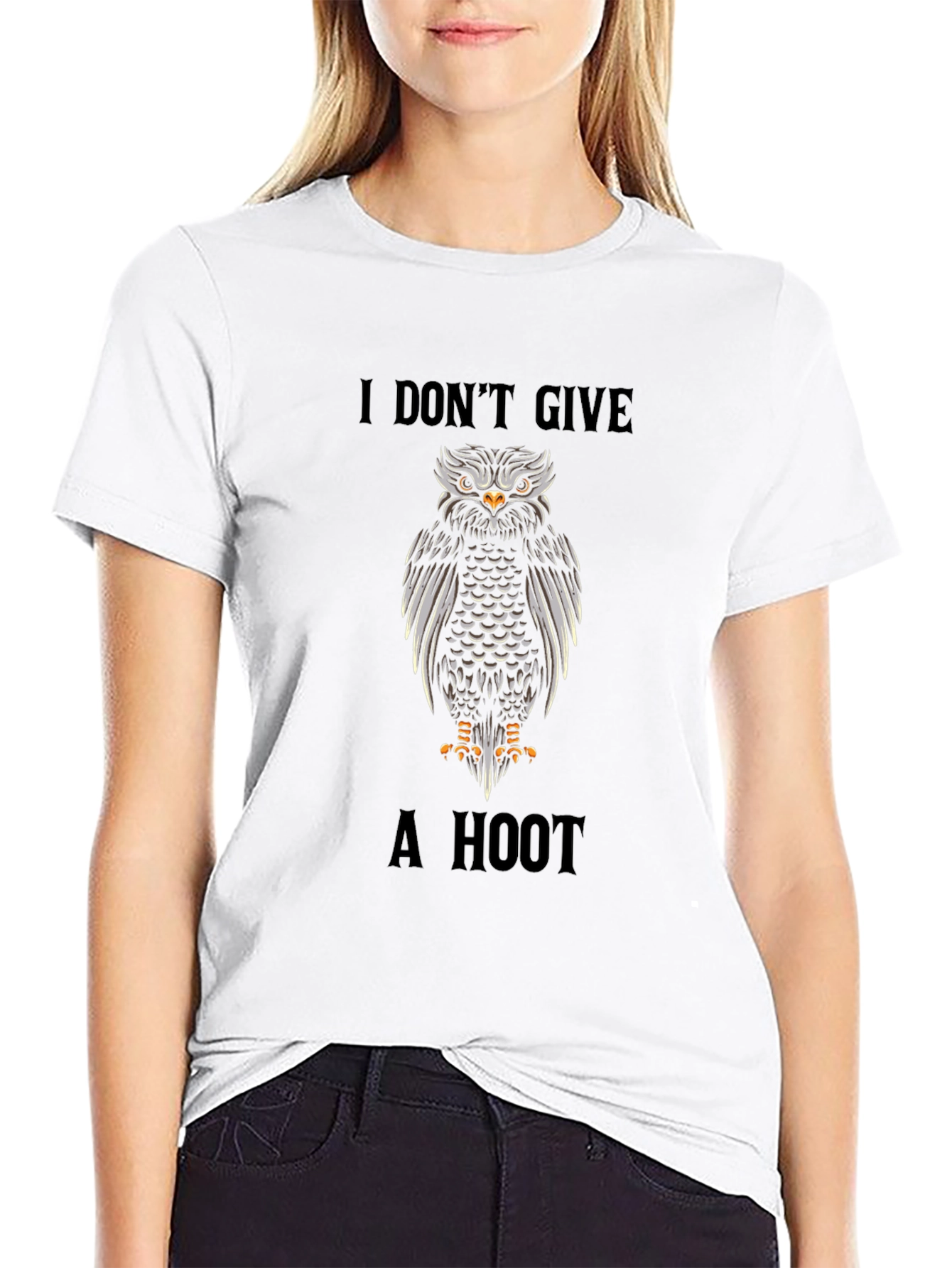I Dont Give A Hoot Owl T-Shirt