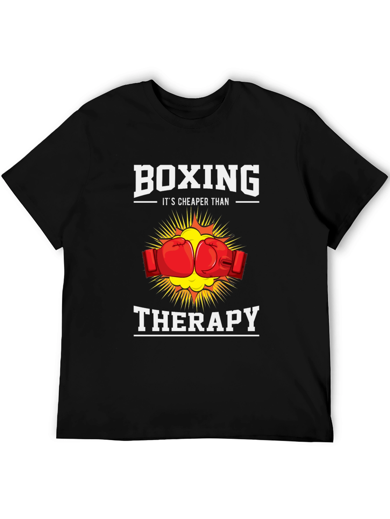 Boxing Therapy T-Shirt - Fight Your Stress!