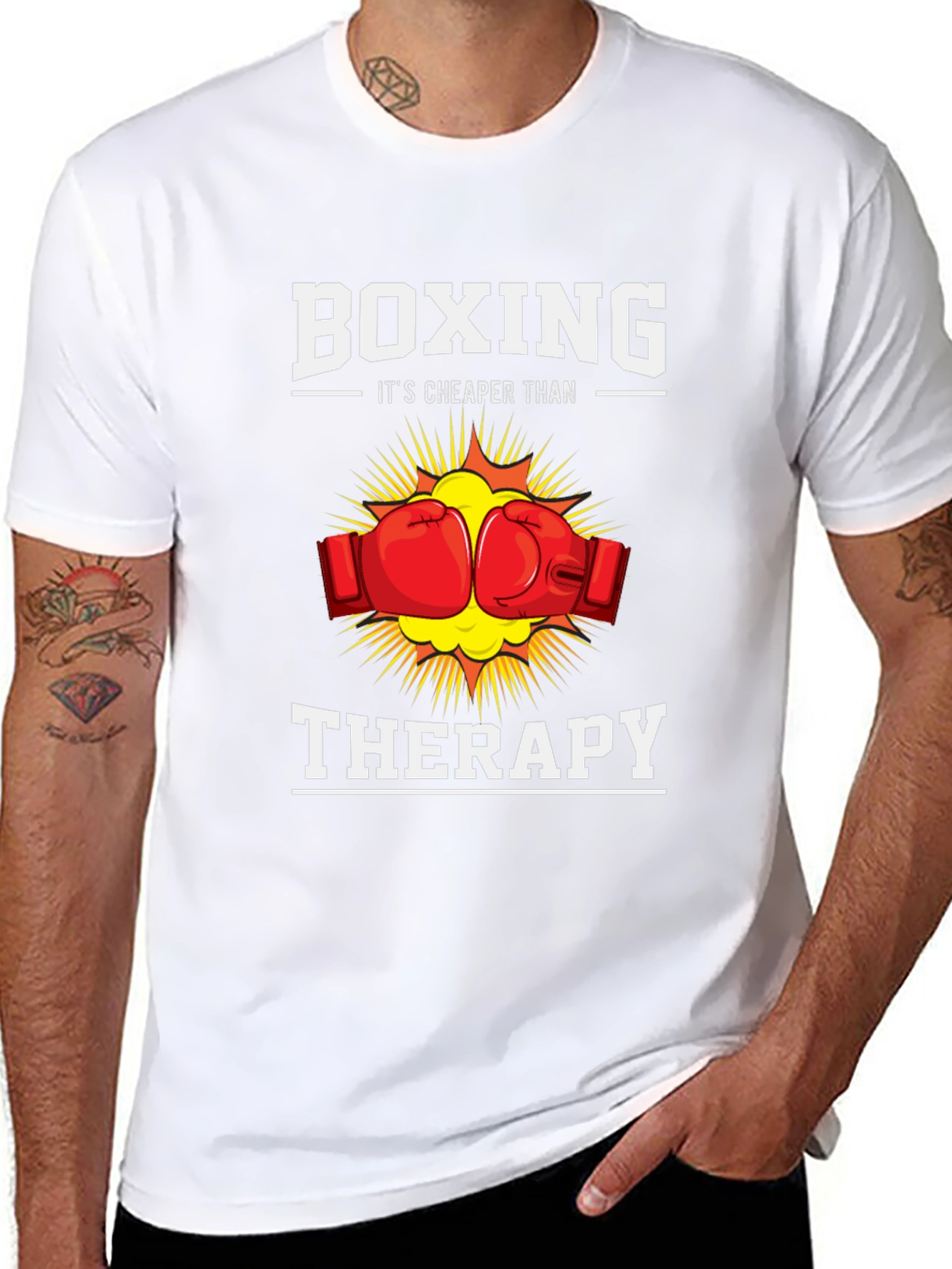 Boxing Therapy T-Shirt - Fight Your Stress!