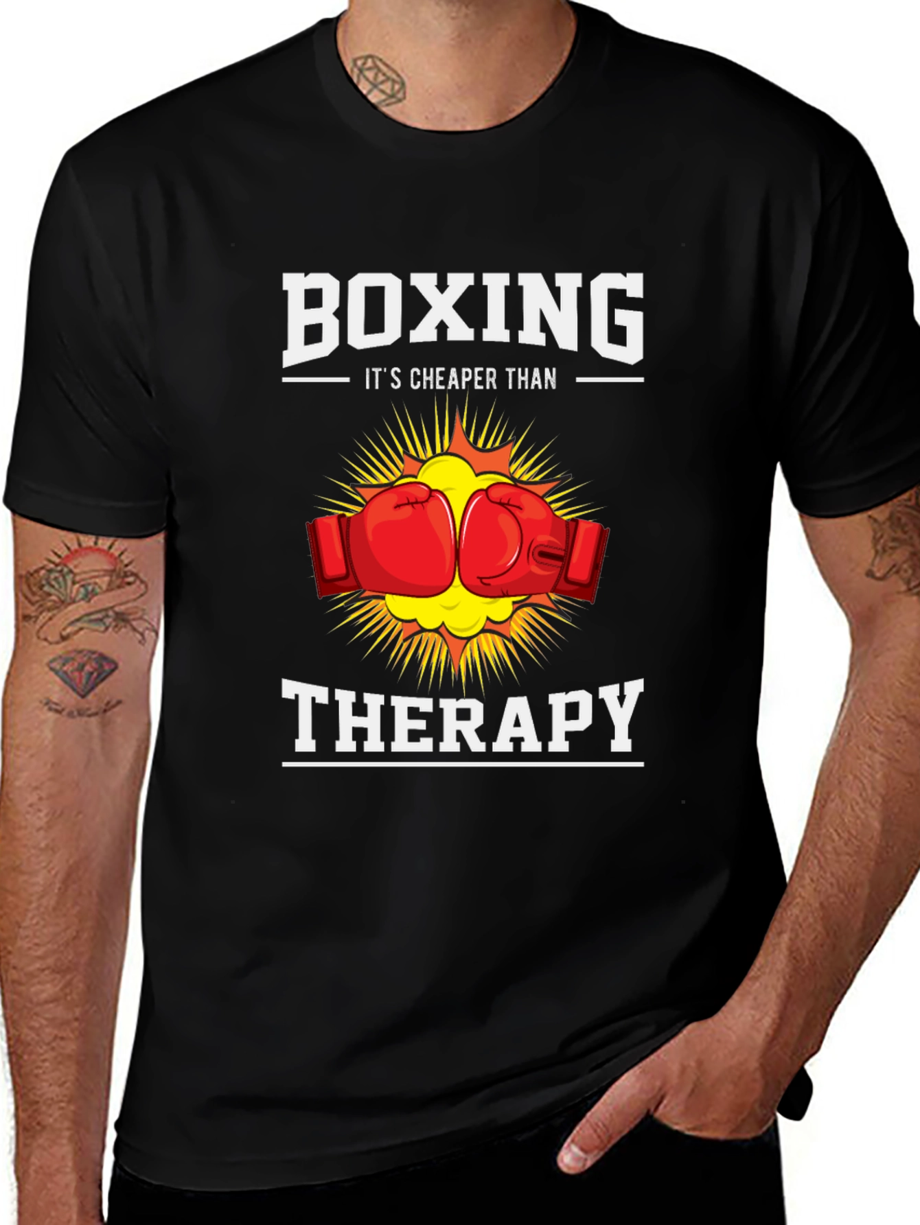 Boxing Therapy T-Shirt - Fight Your Stress!