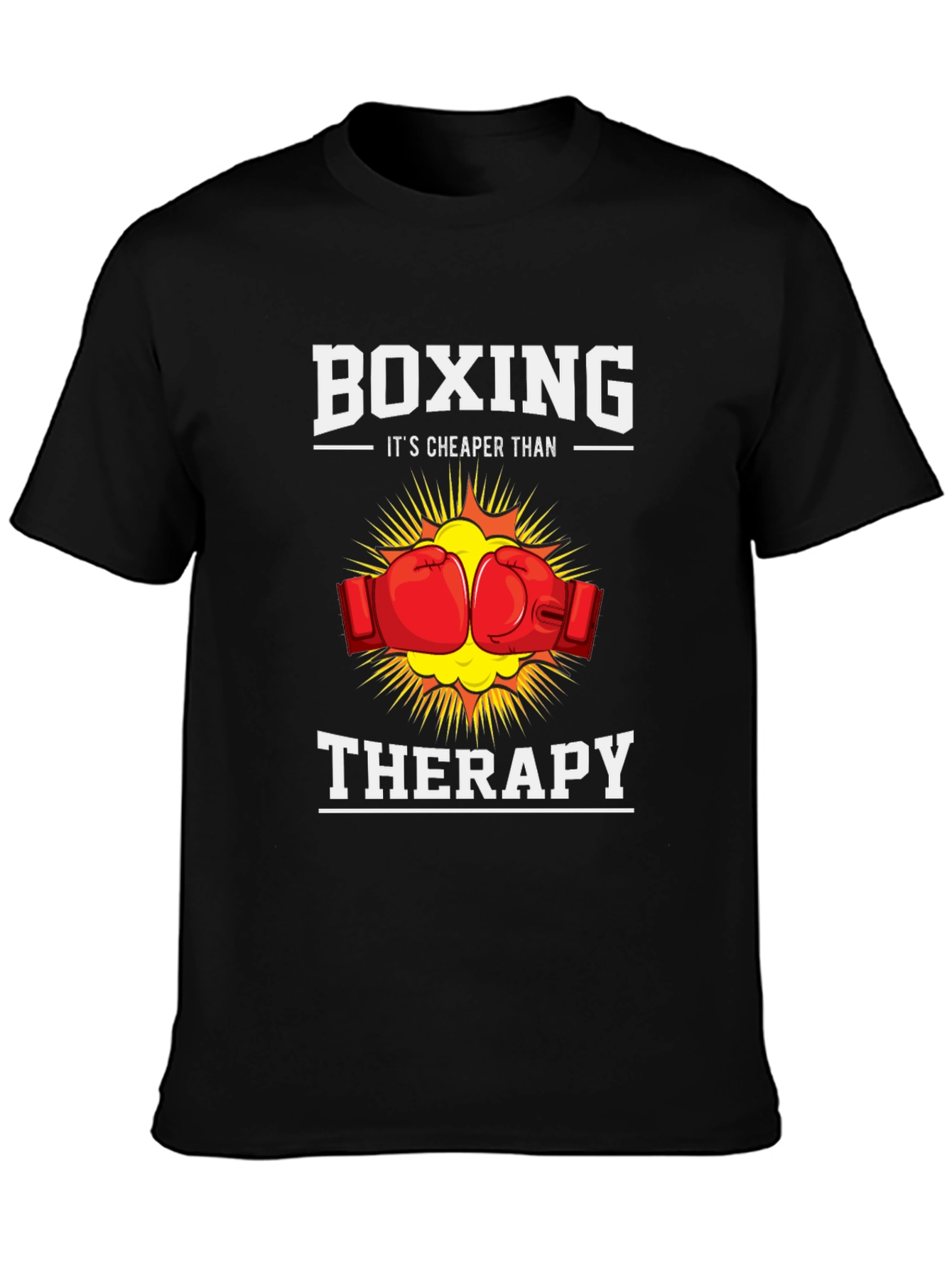 Boxing Therapy T-Shirt - Fight Your Stress!