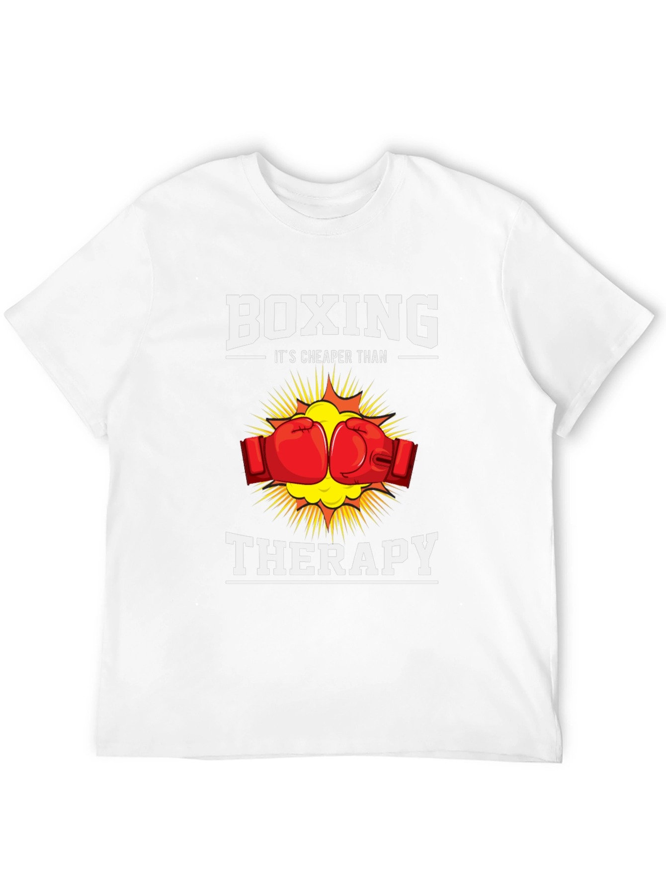 Boxing Therapy T-Shirt - Fight Your Stress!