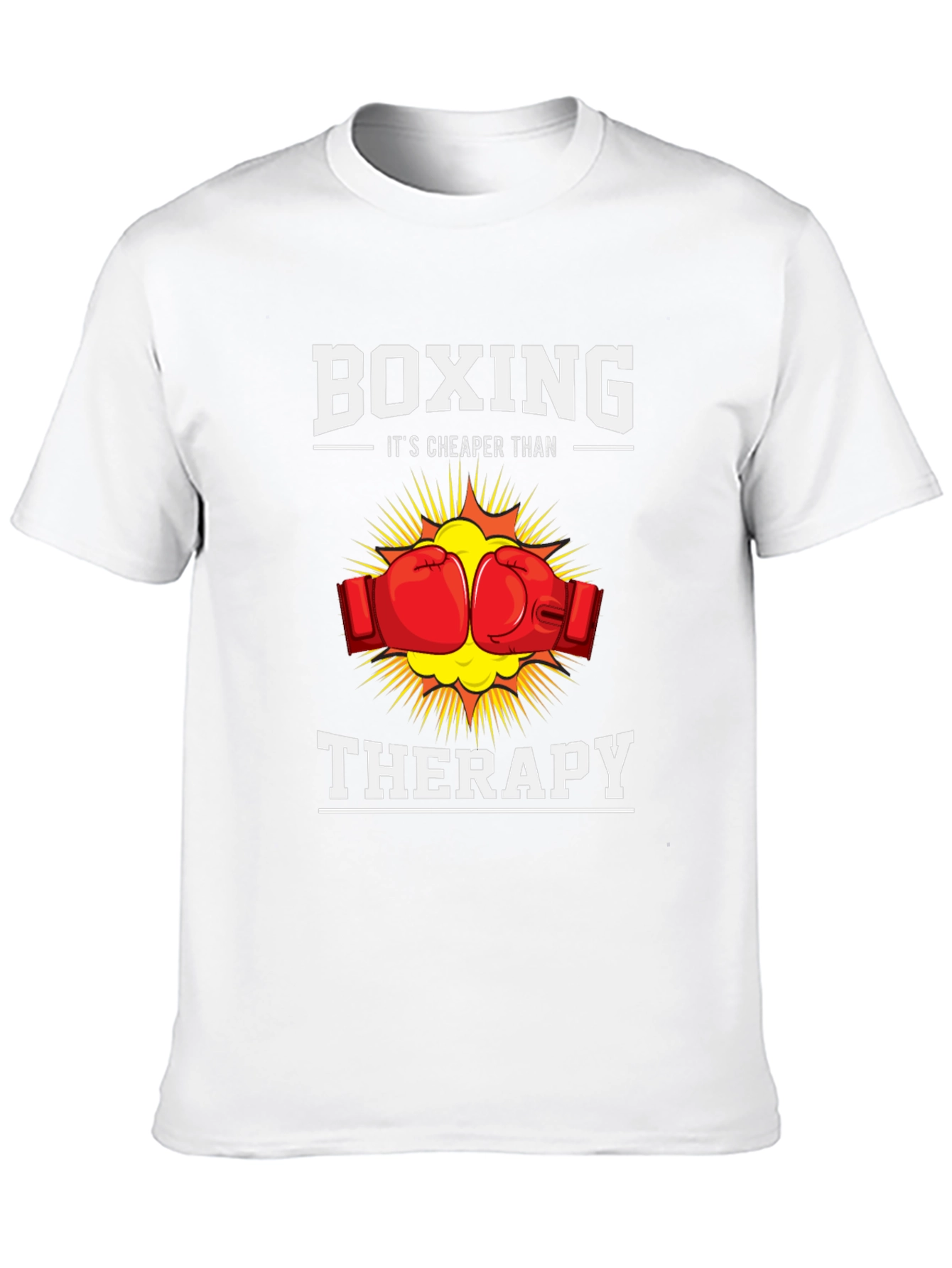 Boxing Therapy T-Shirt - Fight Your Stress!