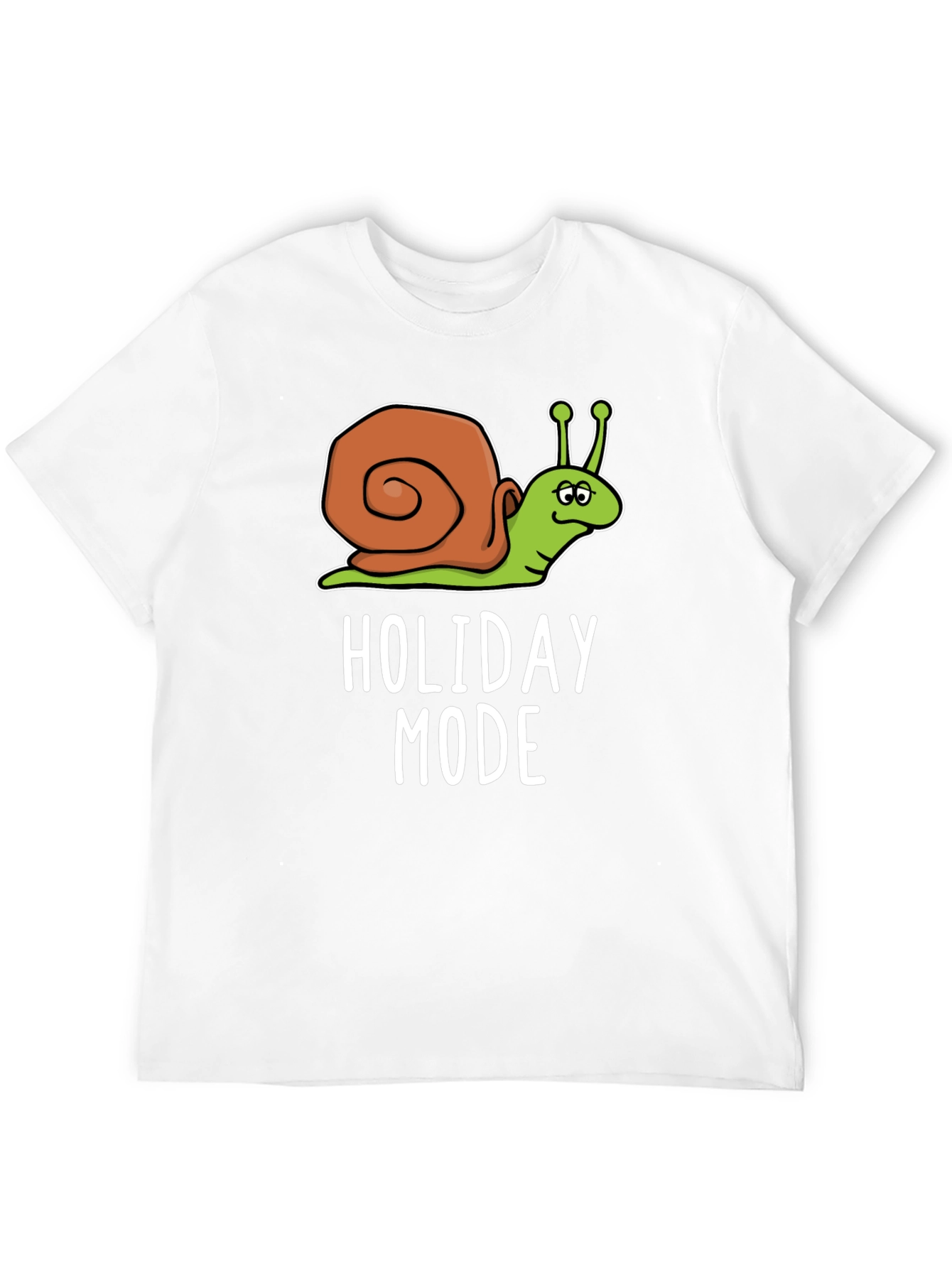 Holiday Mode Snail Graphic Tee