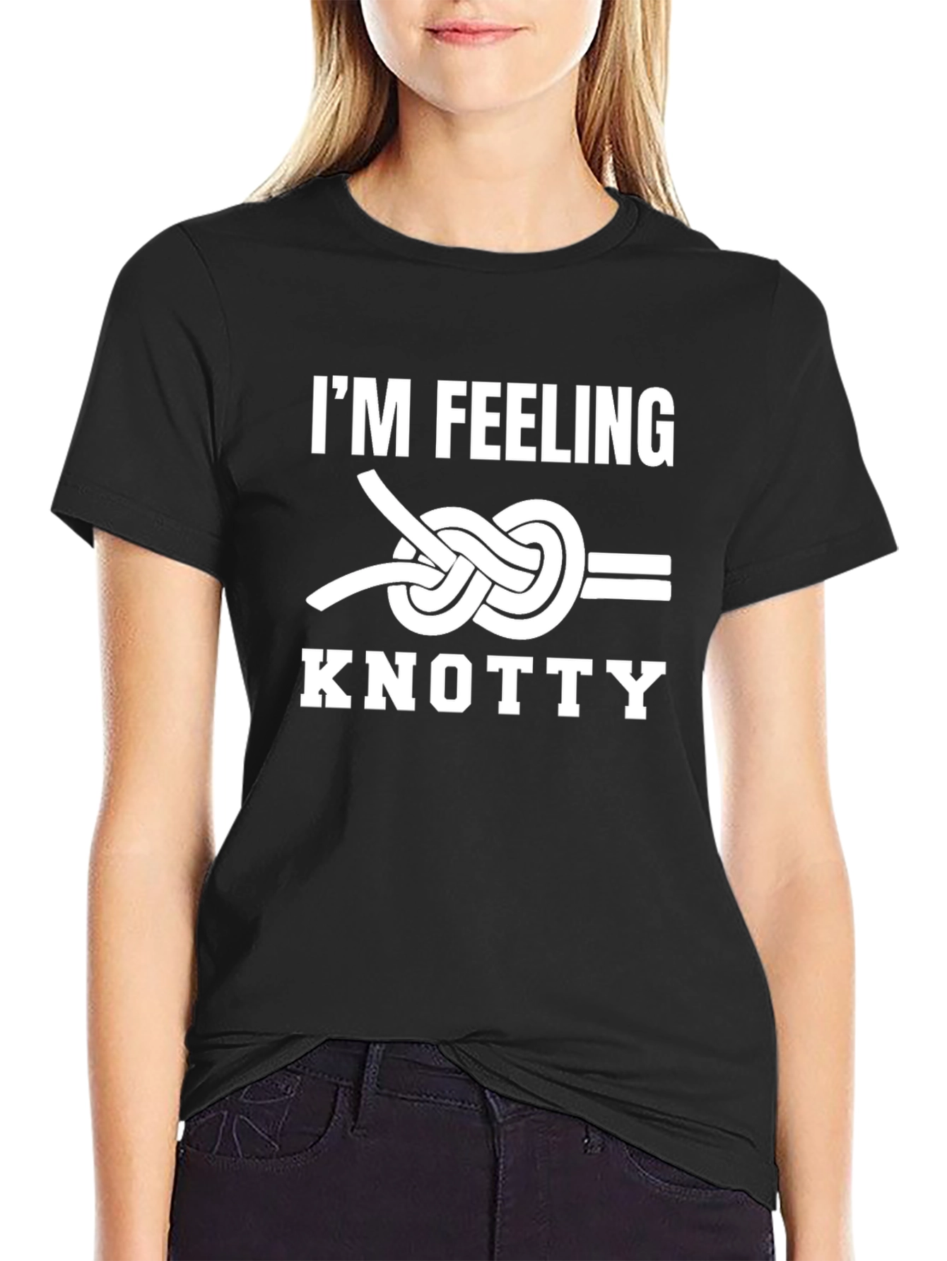 Feeling Knotty Graphic T-Shirt - Casual Wear