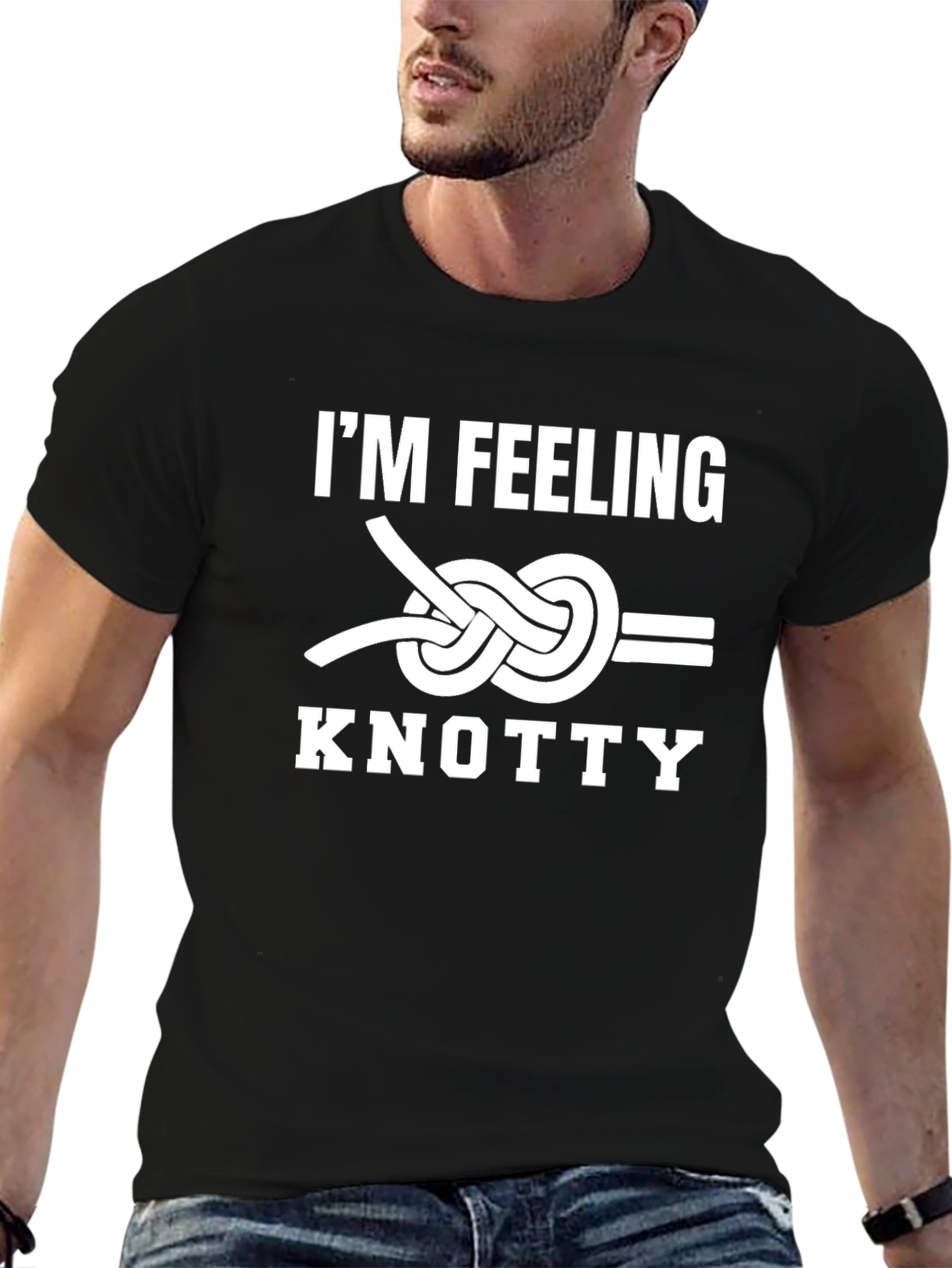 Feeling Knotty Graphic T-Shirt - Casual Wear