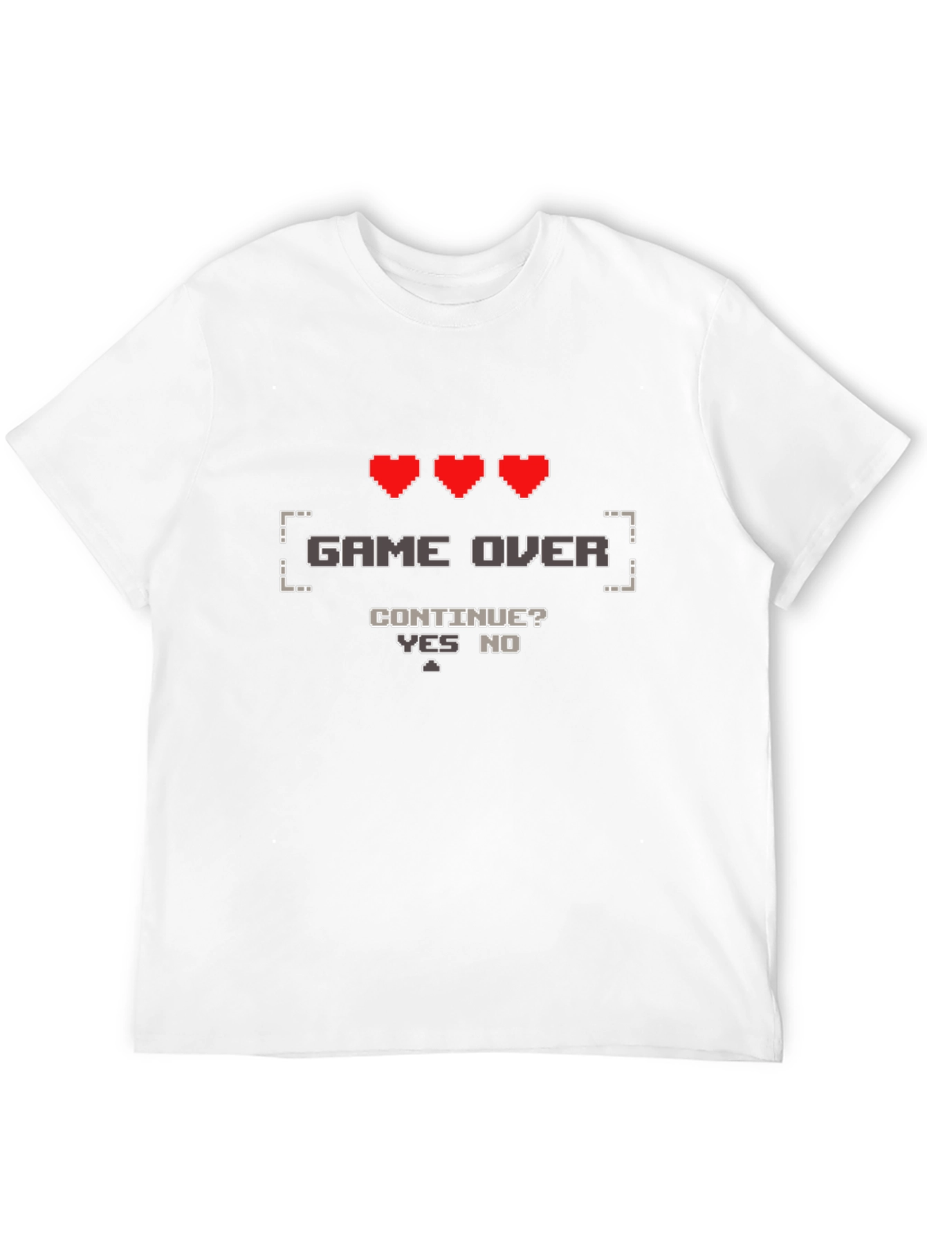 Game Over Pixel T-Shirt - Gamer Style