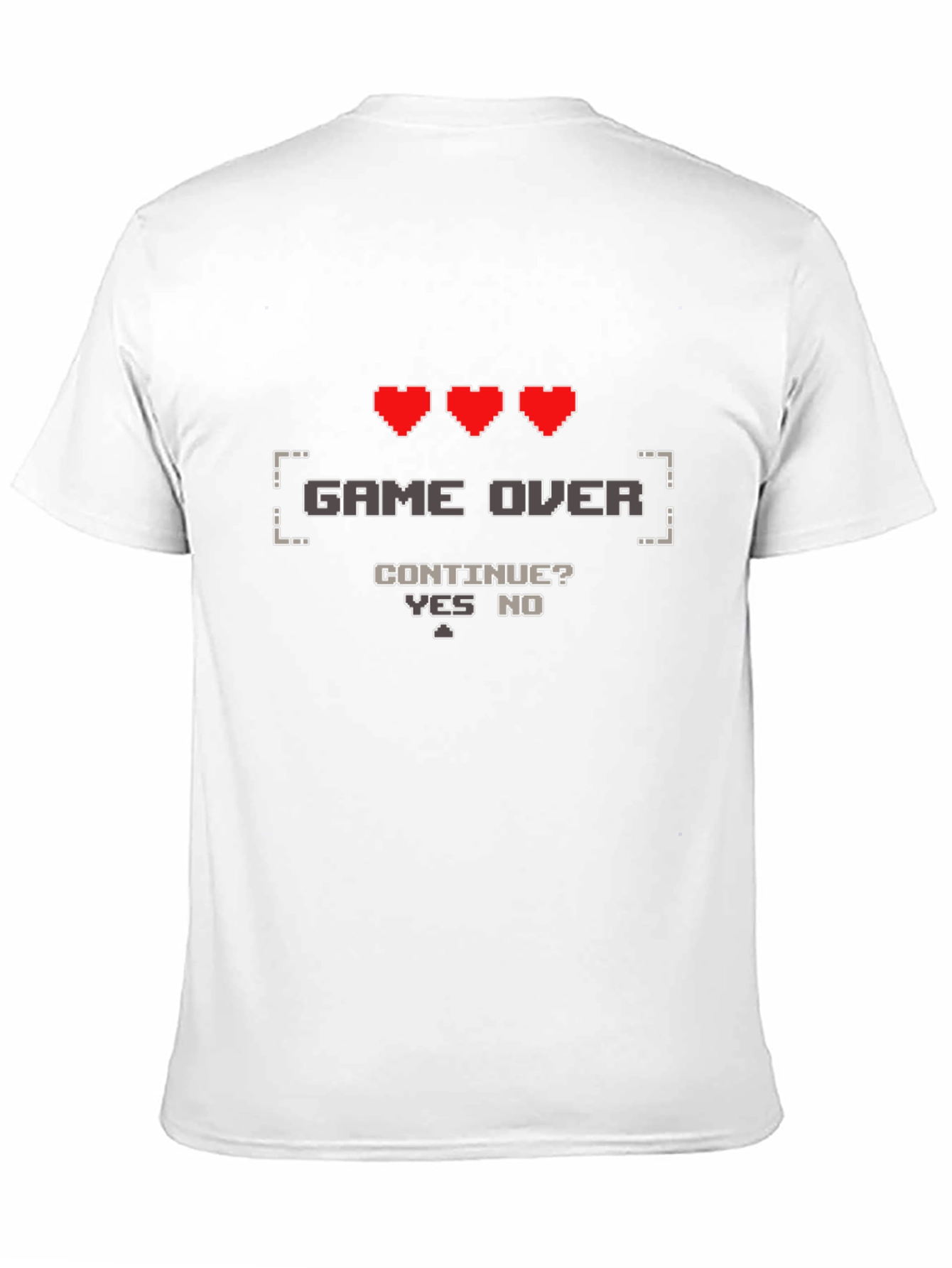 Game Over Pixel T-Shirt - Gamer Style