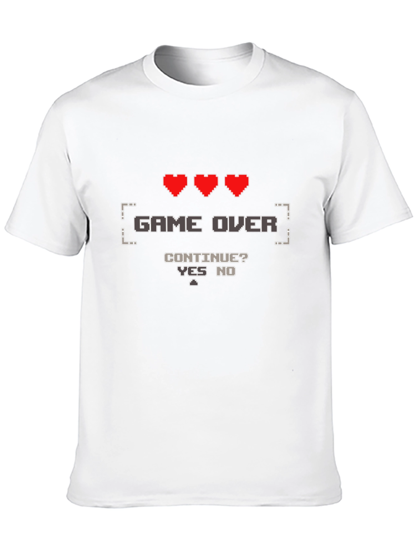 Game Over Pixel T-Shirt - Gamer Style