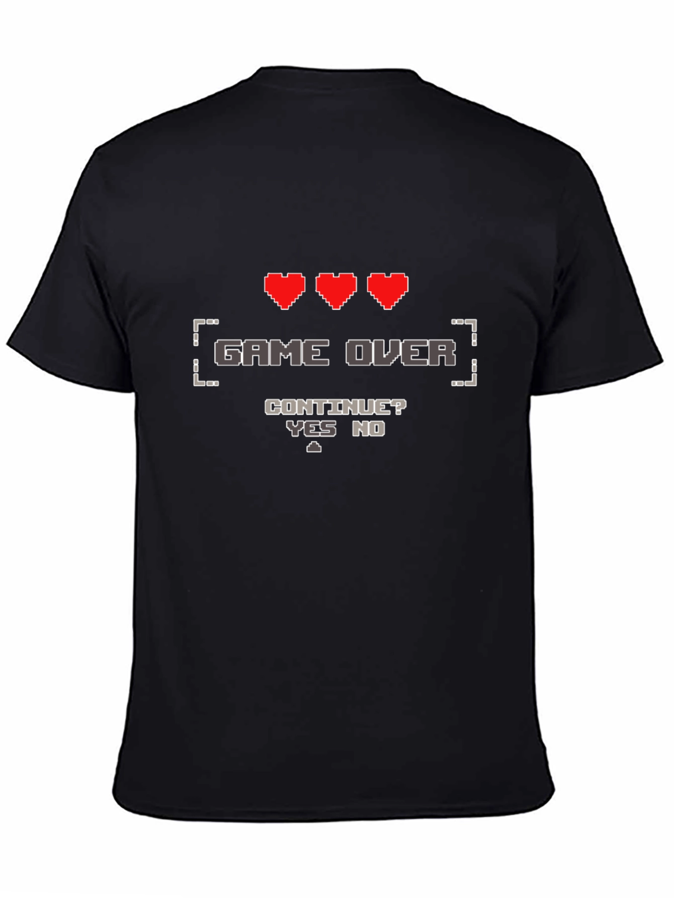 Game Over Pixel T-Shirt - Gamer Style