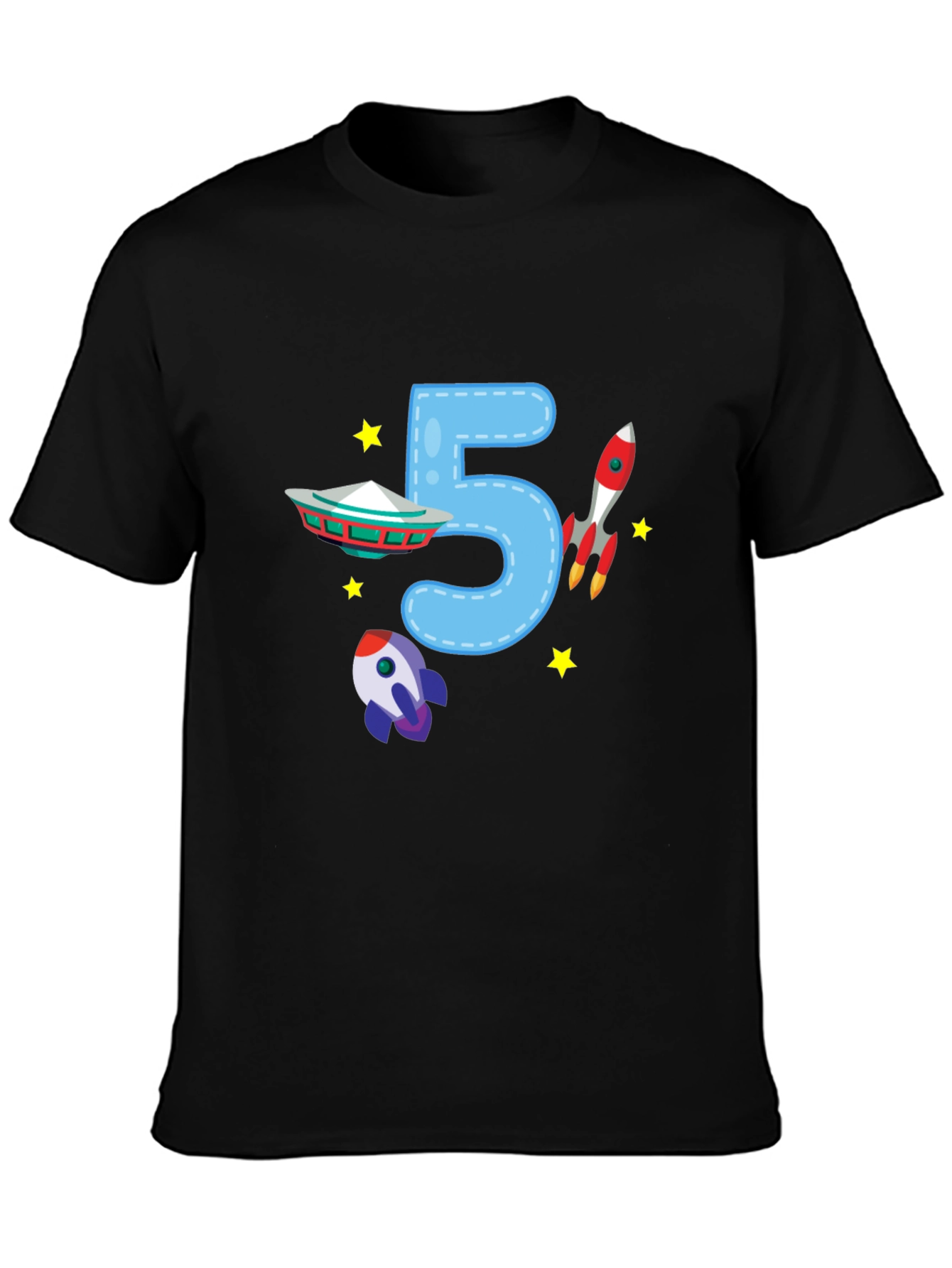 Cute Space Birthday Shirt - 5 Design