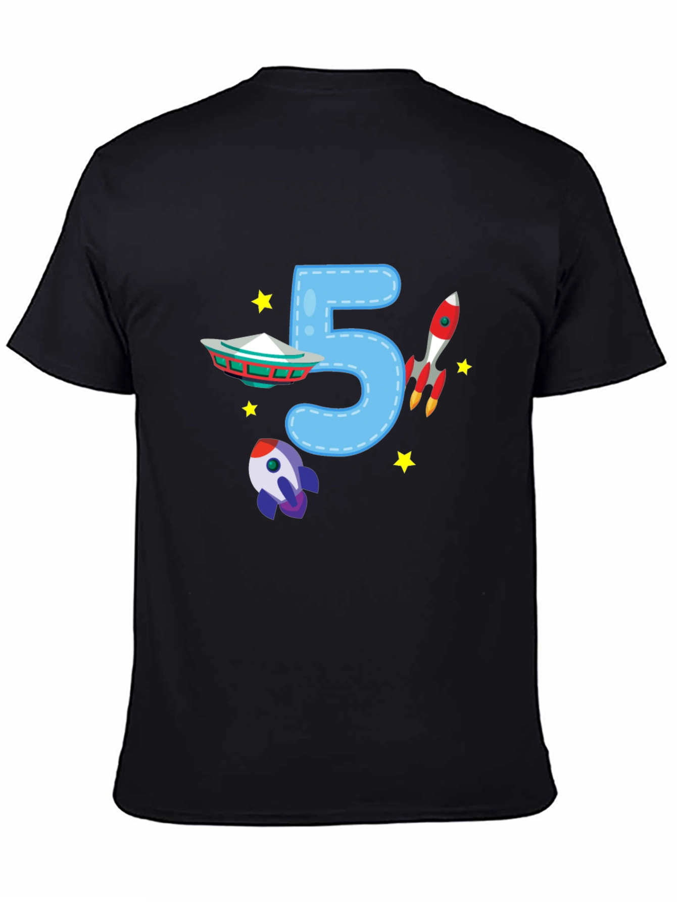 Cute Space Birthday Shirt - 5 Design