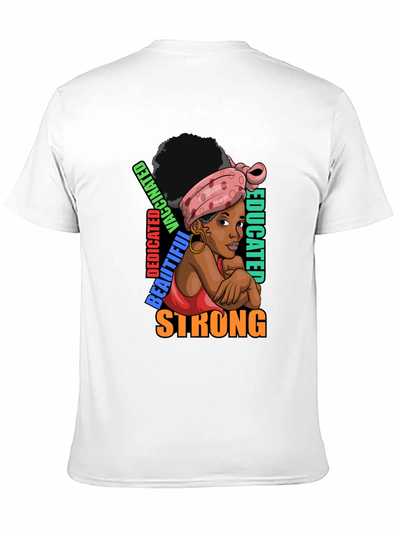 Strong Educated Woman Graphic T-Shirt