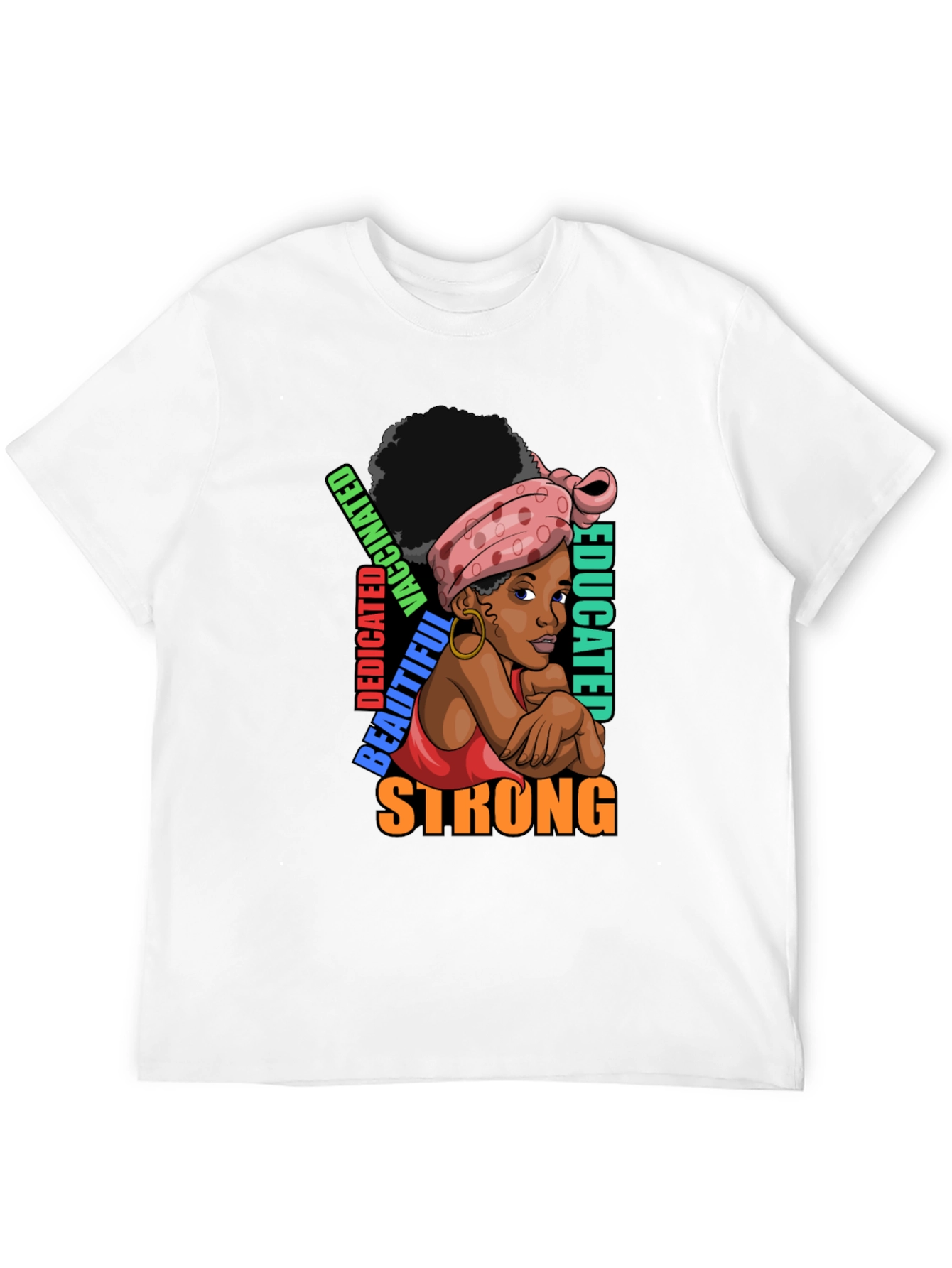 Strong Educated Woman Graphic T-Shirt