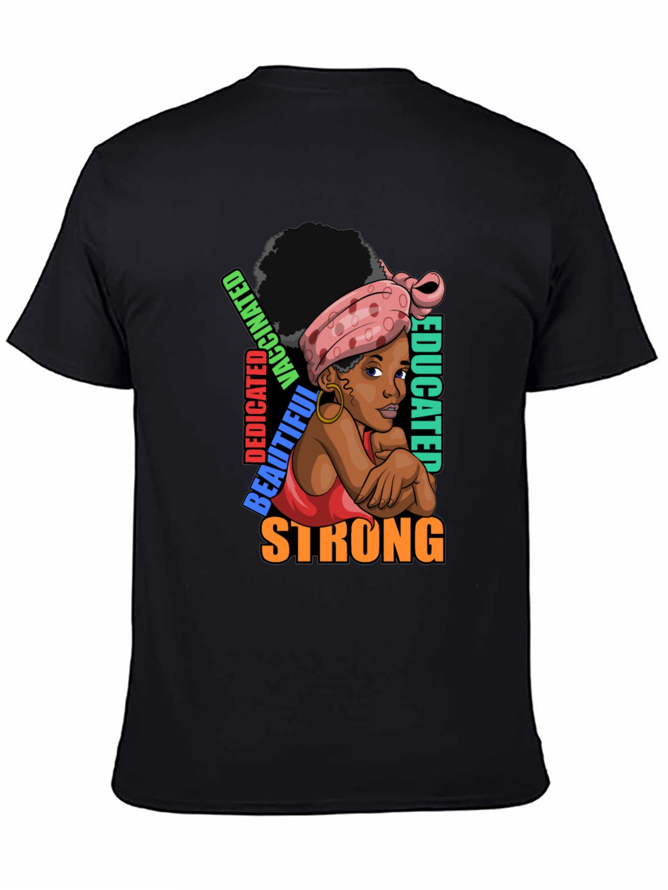 Strong Educated Woman Graphic T-Shirt