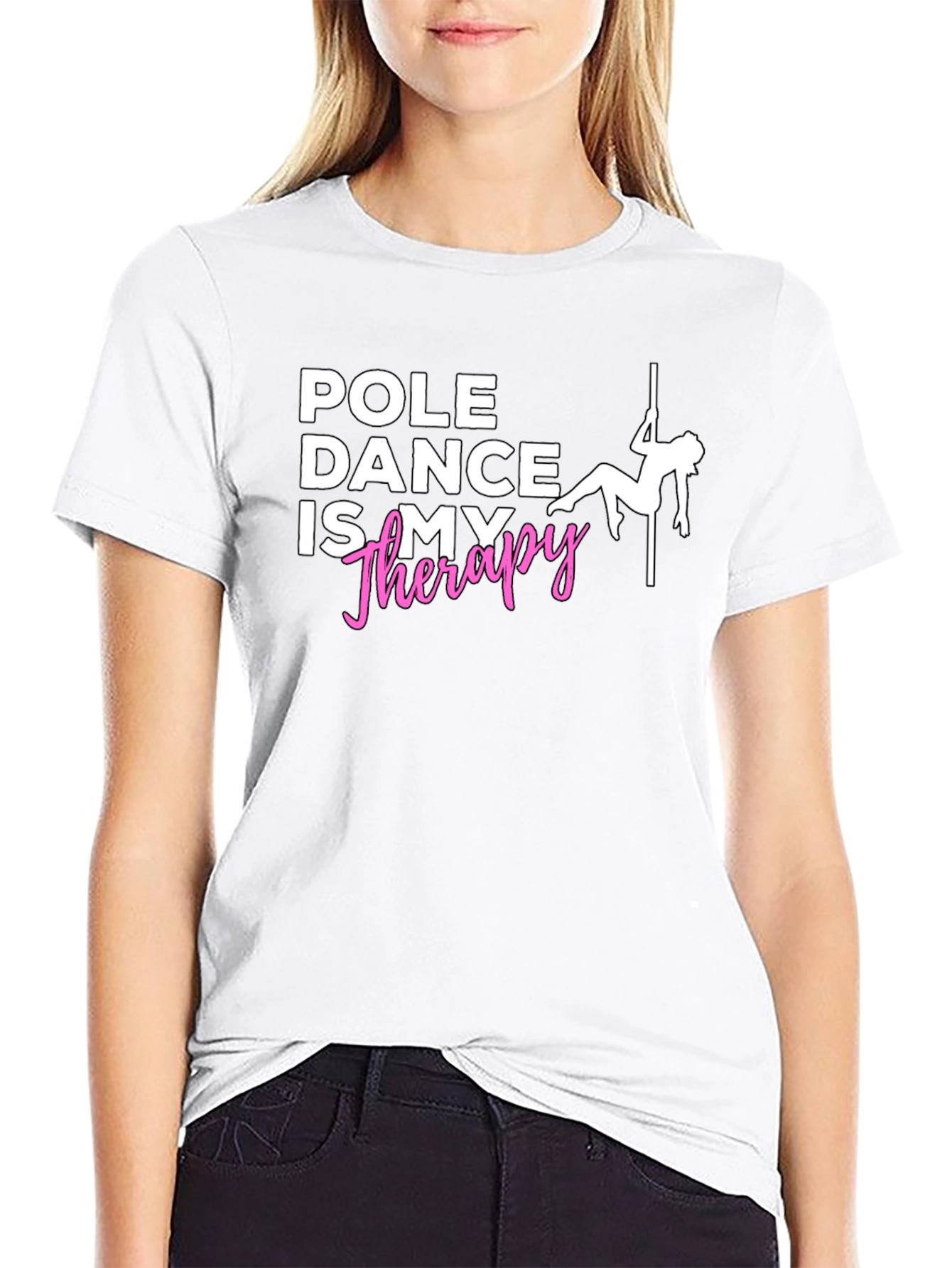 Pole Dance Therapy T-Shirt - Unique Design