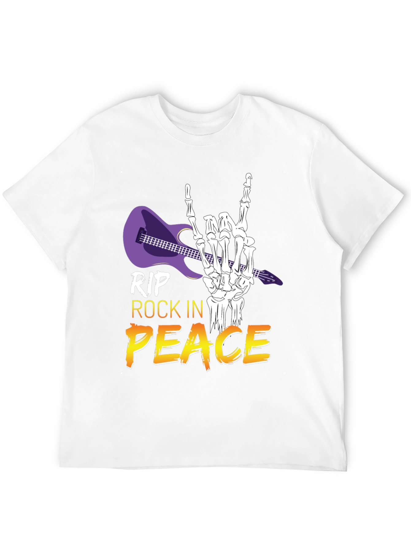 RIP Rock in Peace T-Shirt Rock Hand Gesture