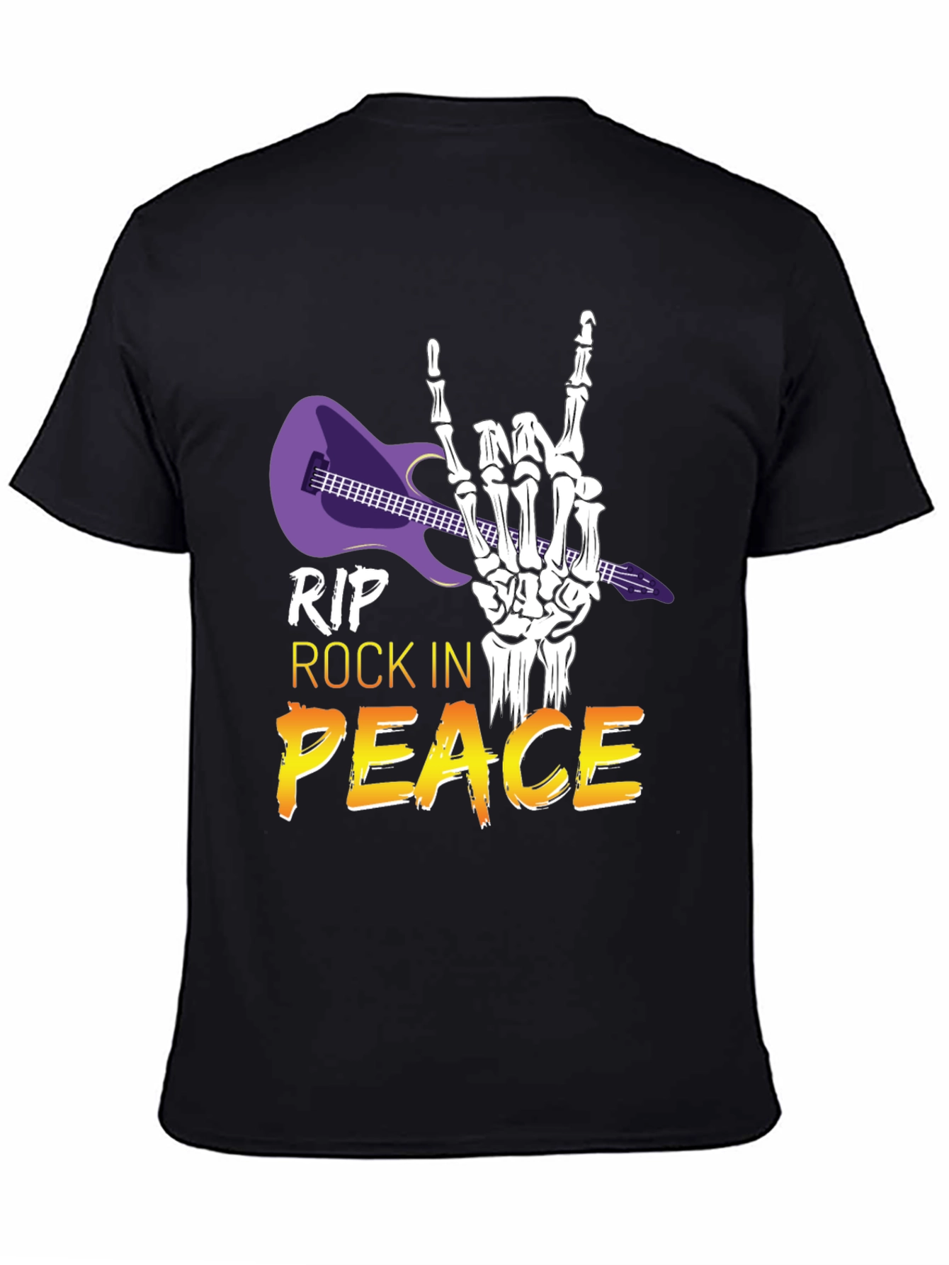 RIP Rock in Peace T-Shirt Rock Hand Gesture