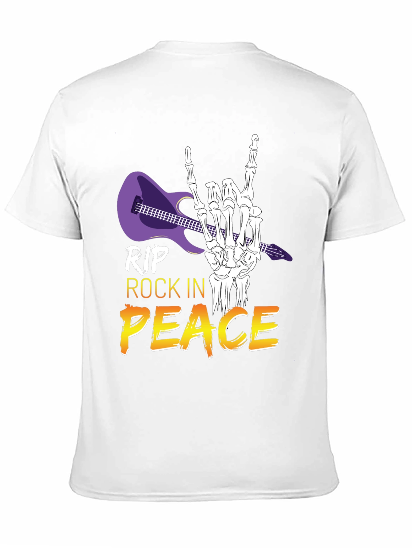 RIP Rock in Peace T-Shirt Rock Hand Gesture