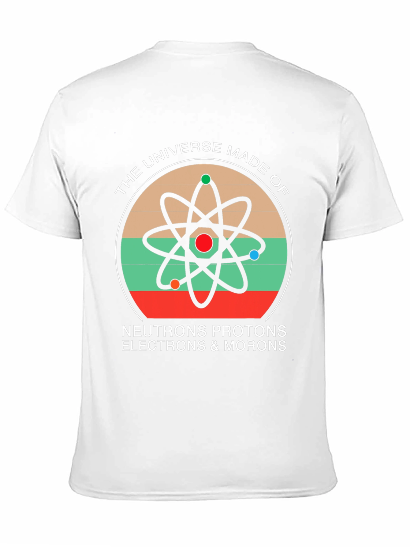Universe Atoms Graphic Tee for Science Lovers