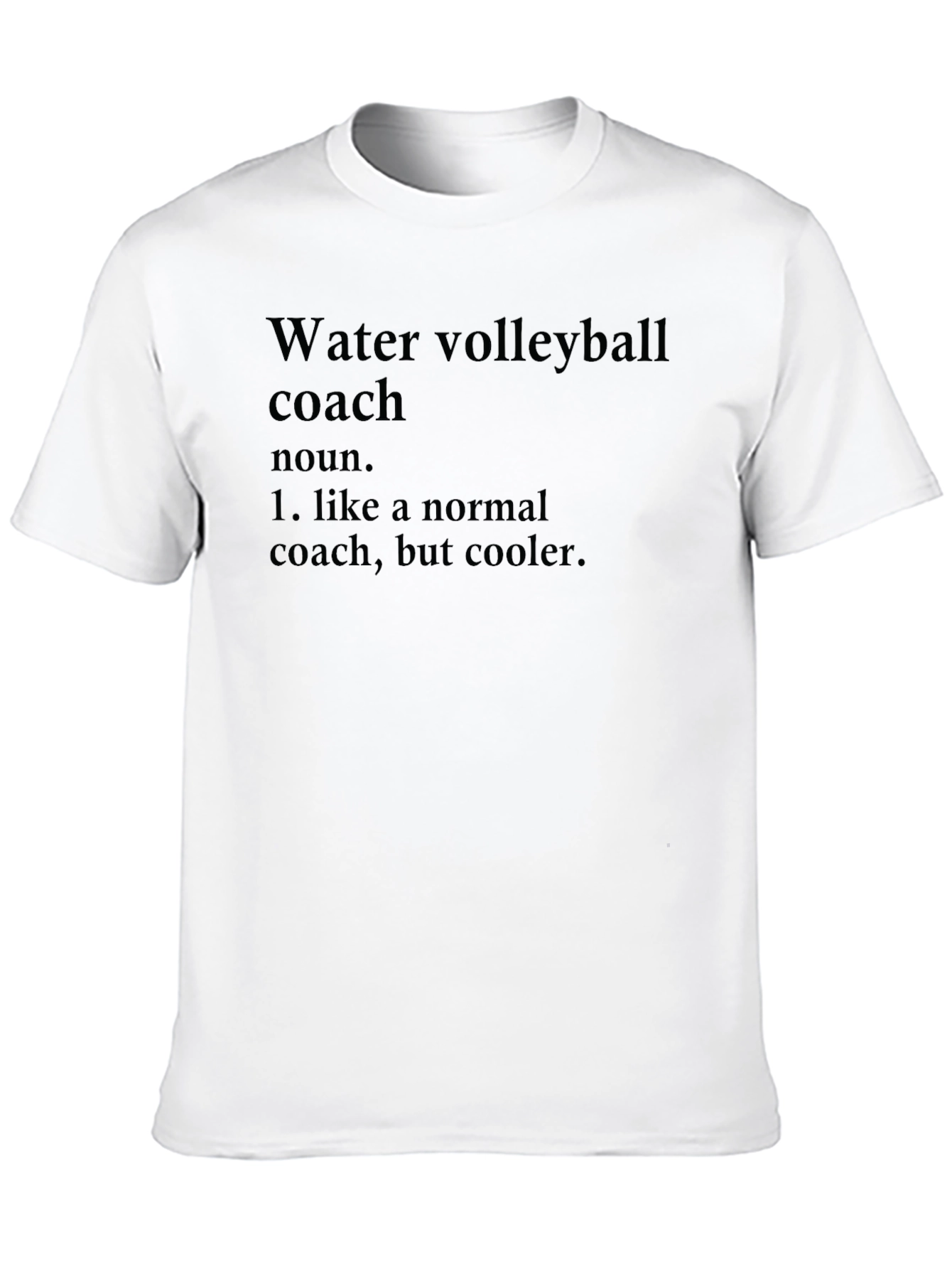 Water Volleyball Coach Definition T-Shirt