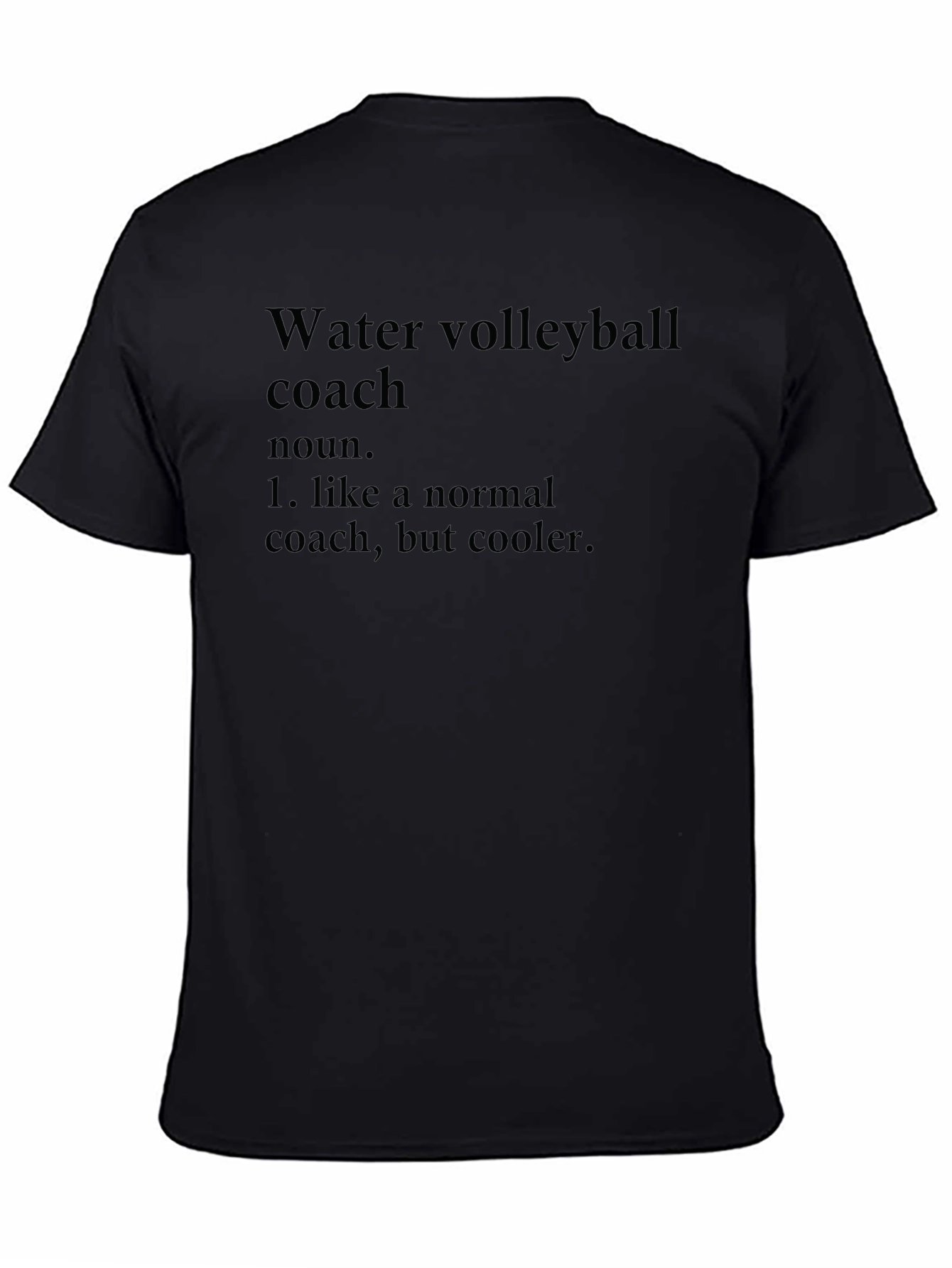 Water Volleyball Coach Definition T-Shirt