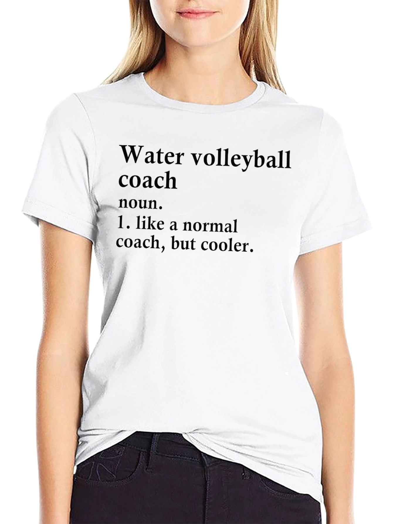 Water Volleyball Coach Definition T-Shirt