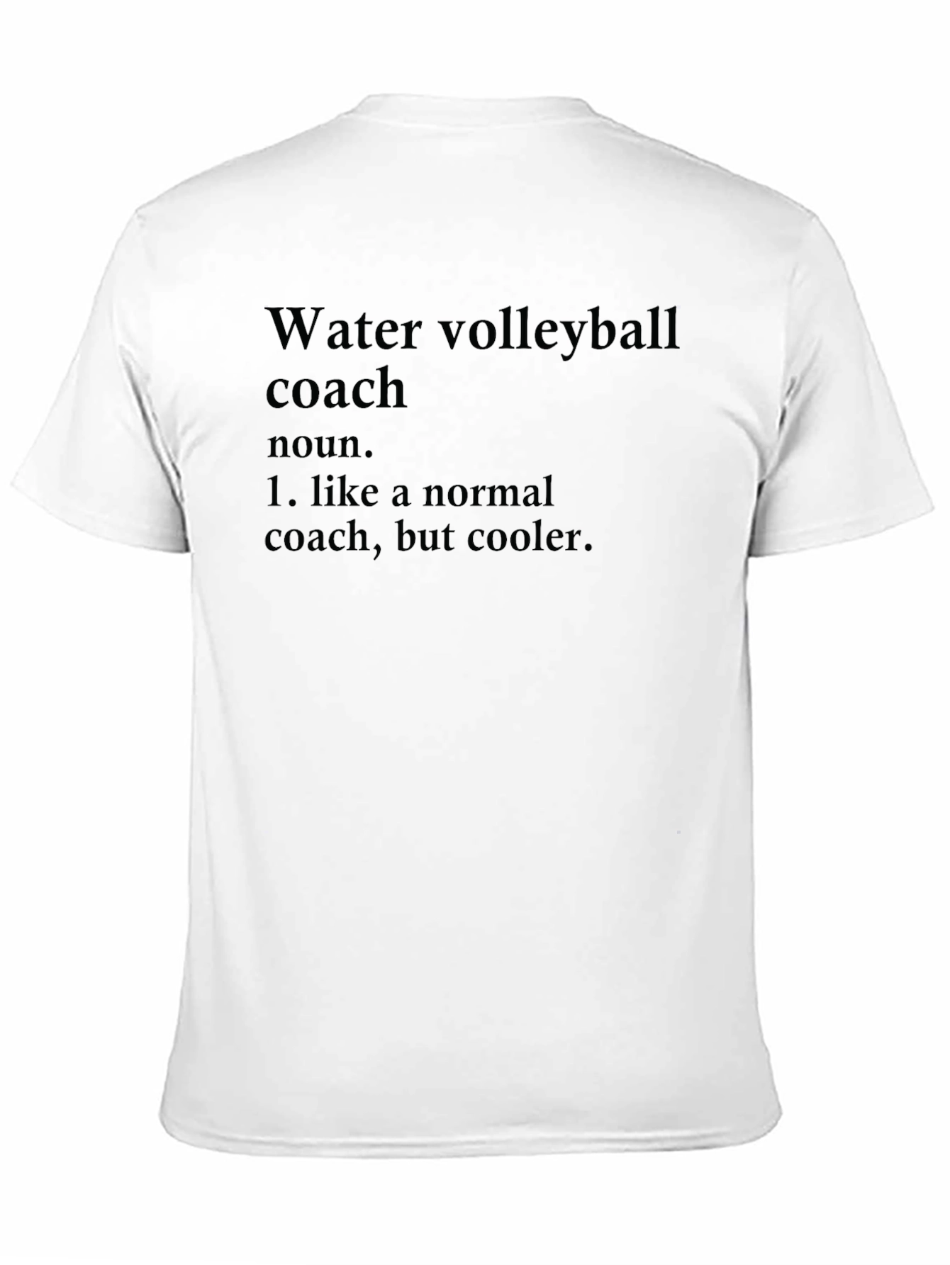 Water Volleyball Coach Definition T-Shirt